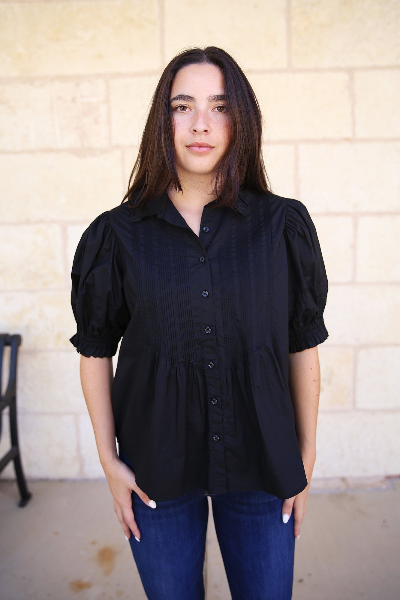 Jess Blouse Black