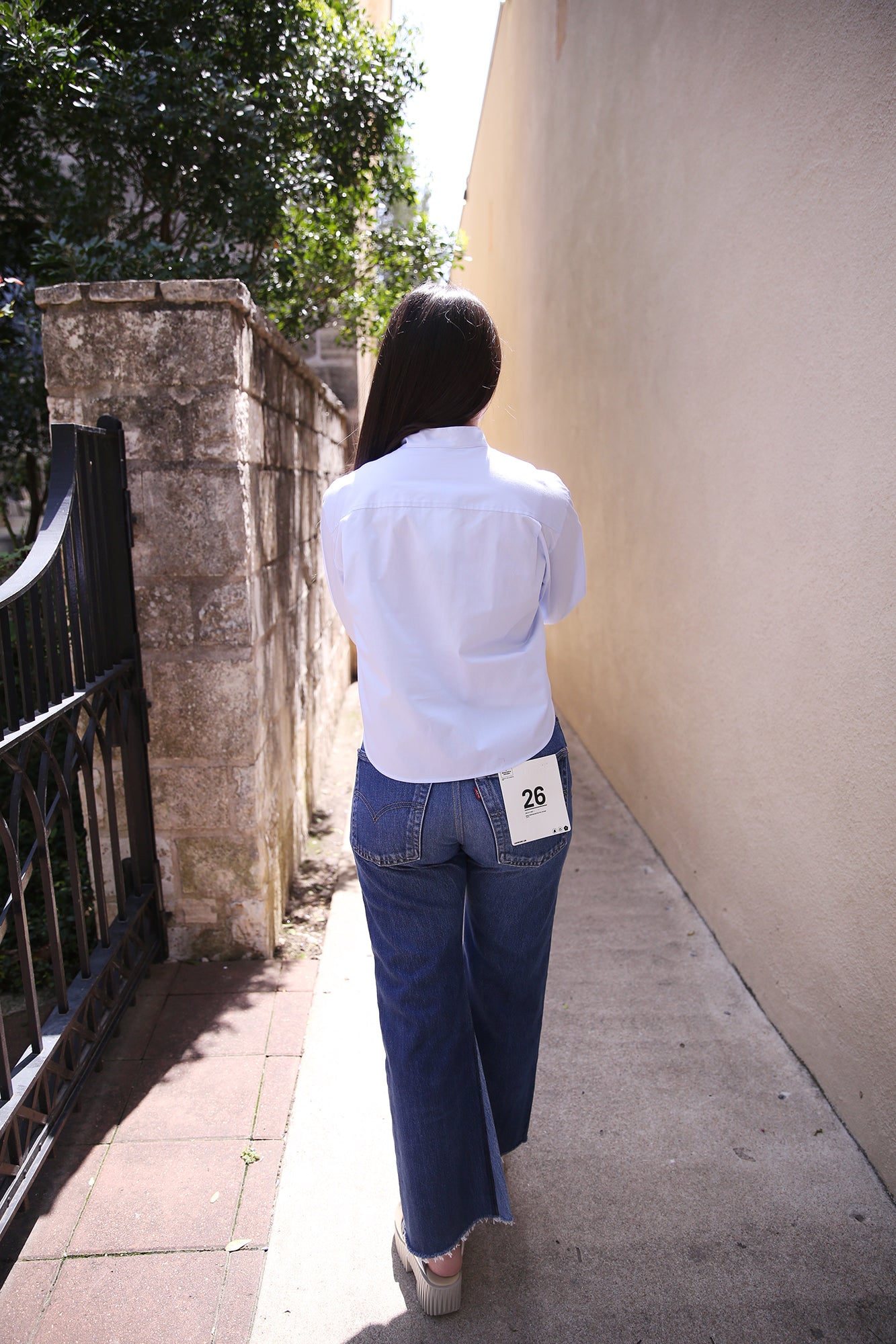 Kat Cotton Twill Top