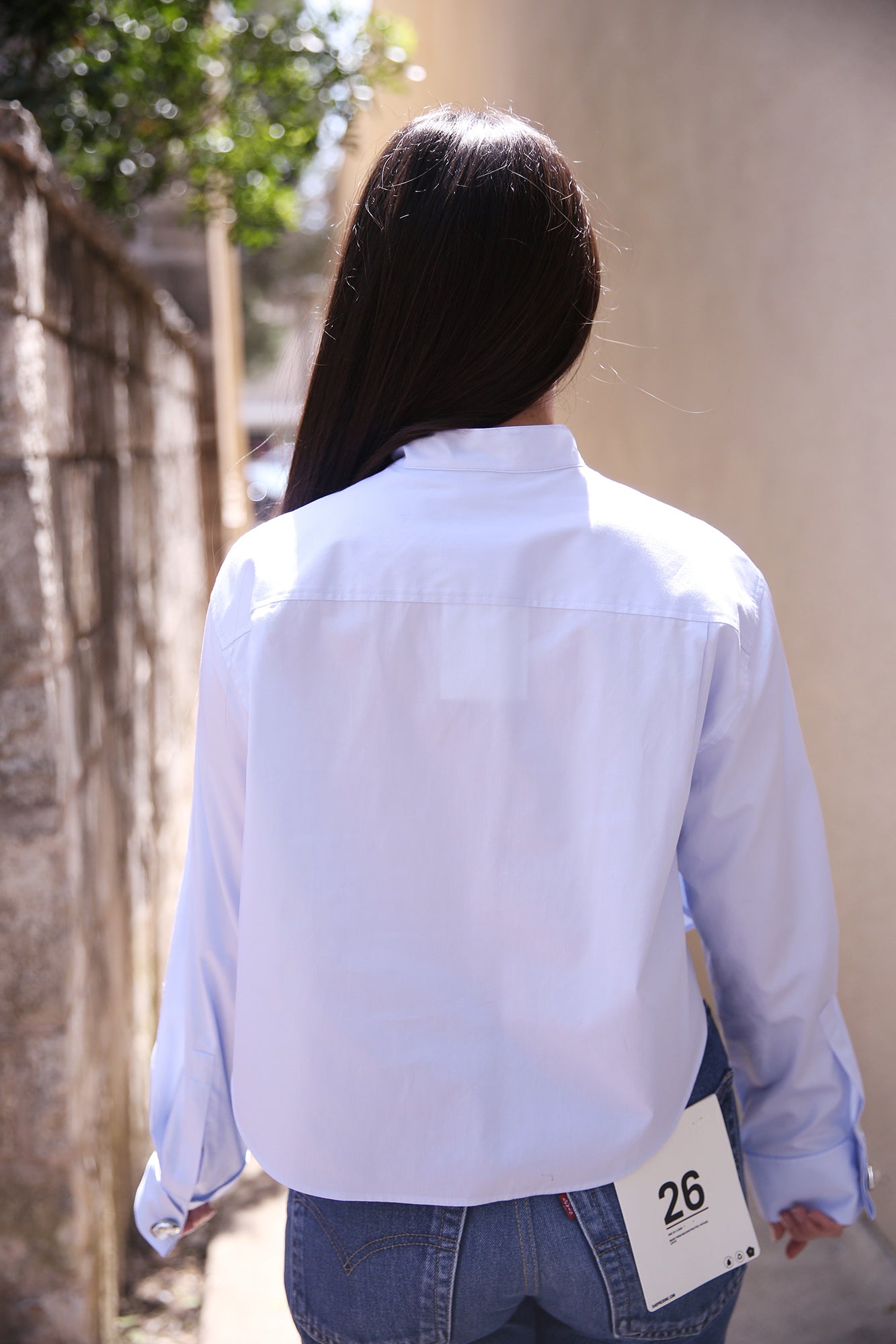 Kat Cotton Twill Top