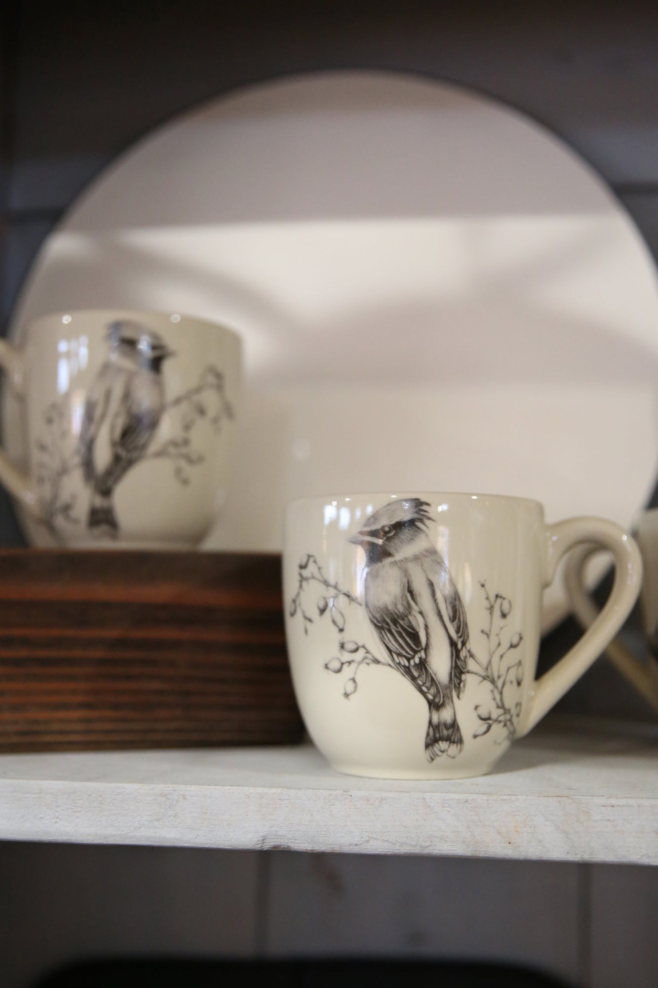 ZINDEL Mug Waxwing - White