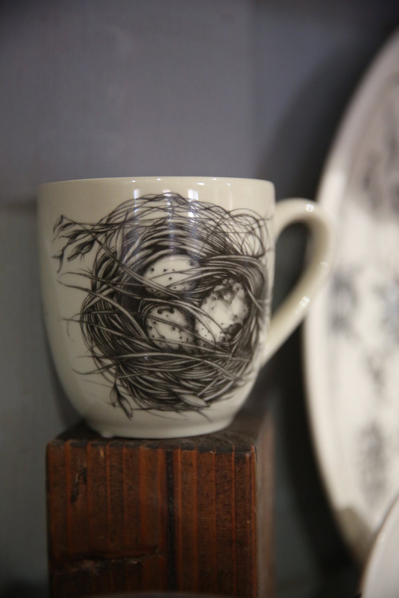 ZINDEL Mug Quail Nest - Brown
