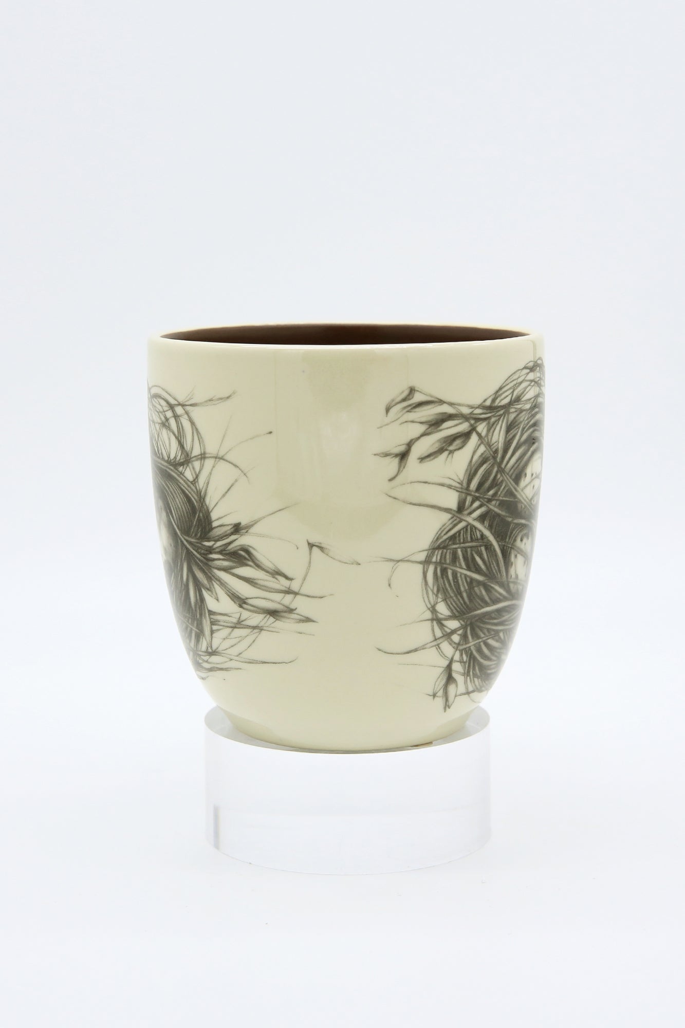 ZINDEL Mug Quail Nest - Brown