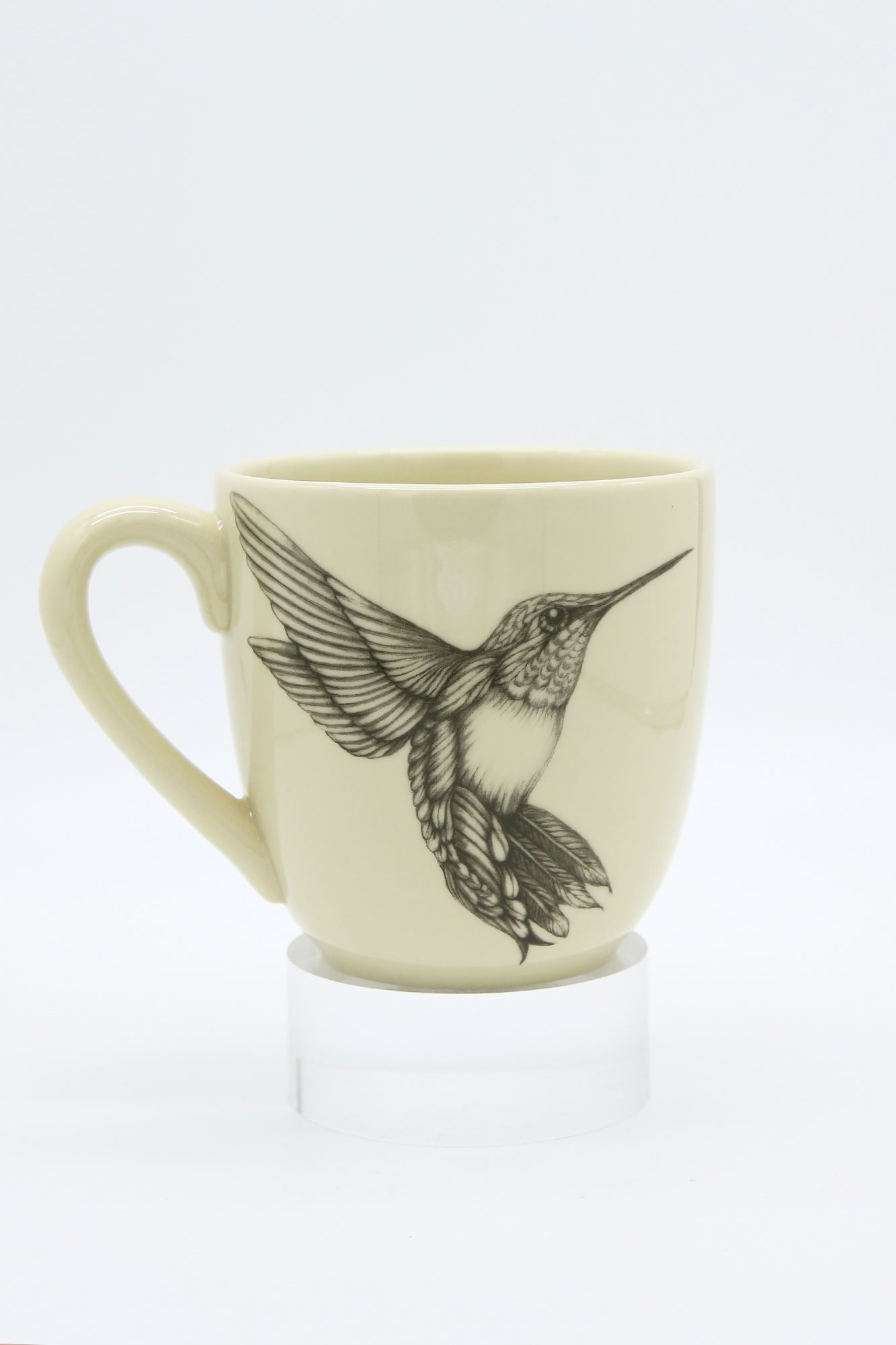 ZINDEL Mug Hummingbird #4 - White