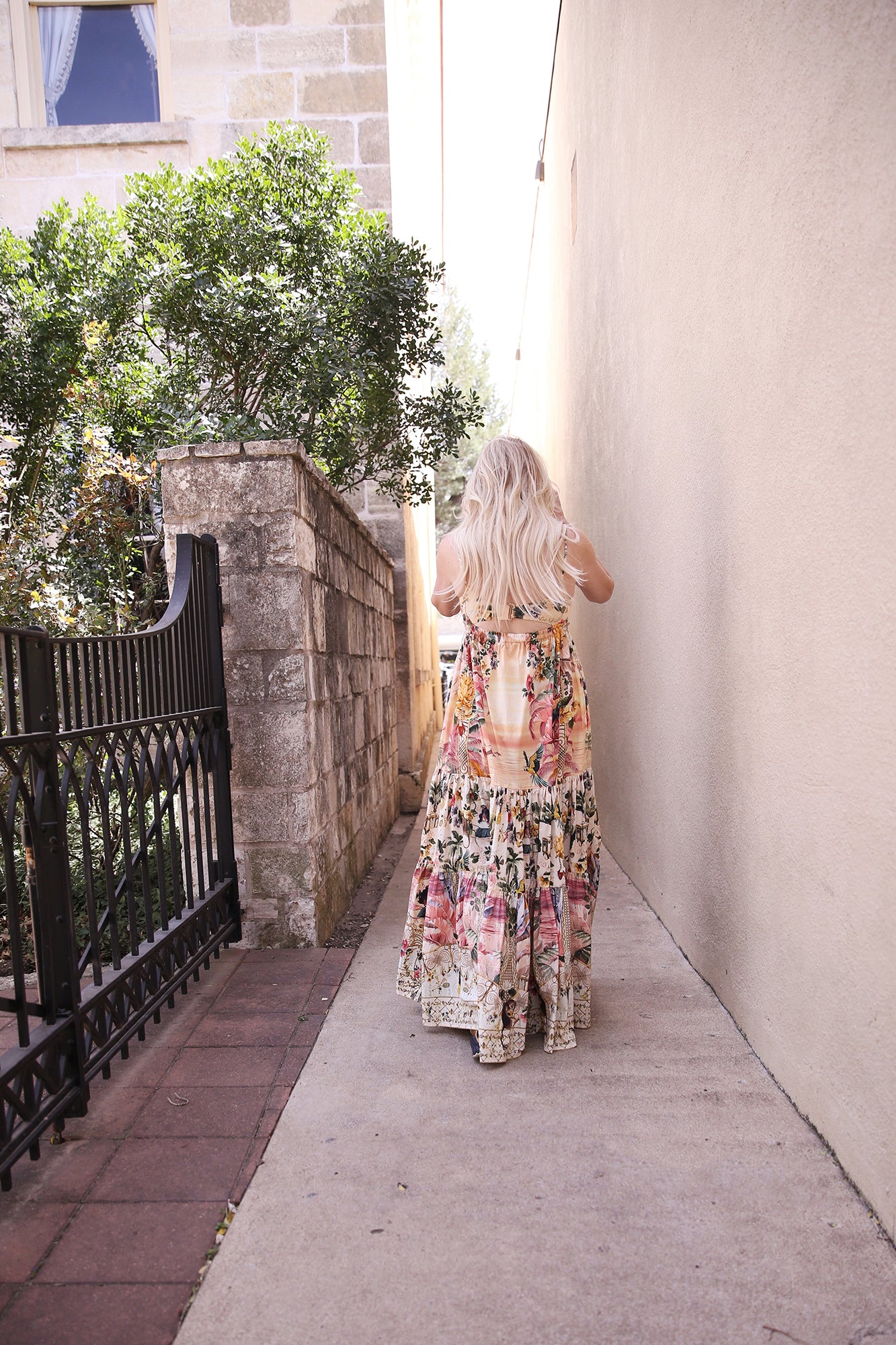 Long Dress With Jersey Bodice Welcome To The White Lotus