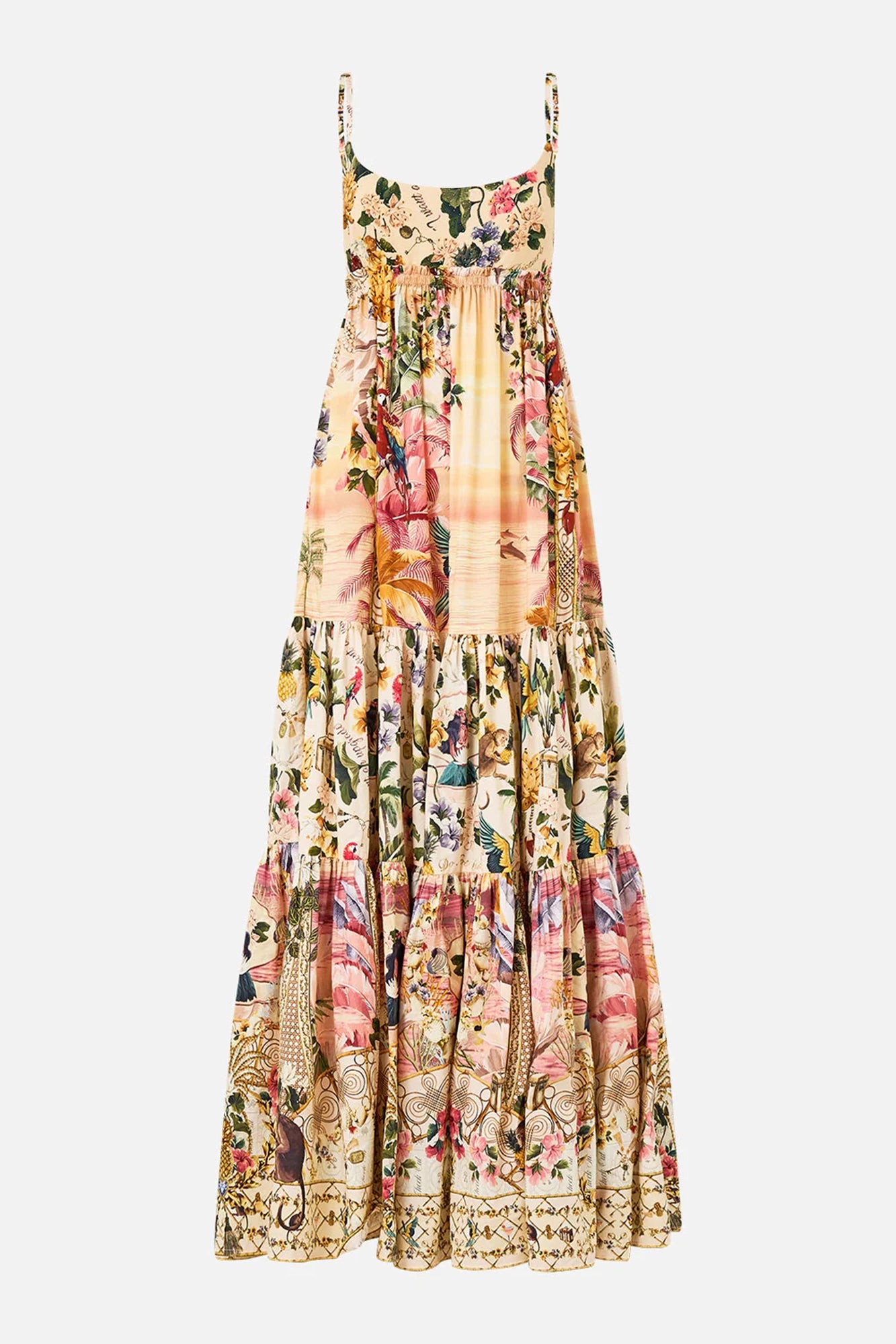 Long Dress With Jersey Bodice Welcome To The White Lotus