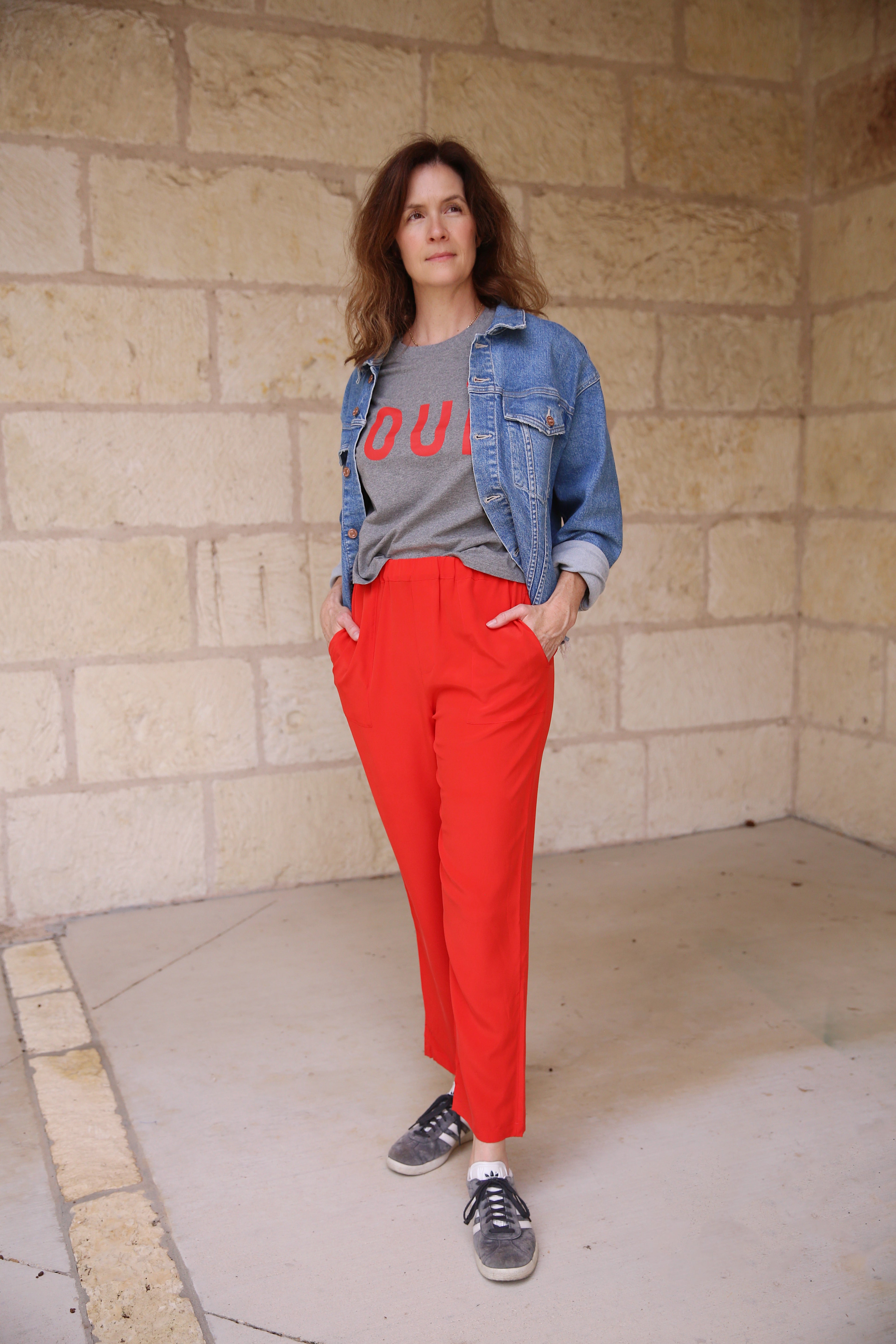 Mercer Pant Flame Scarlet