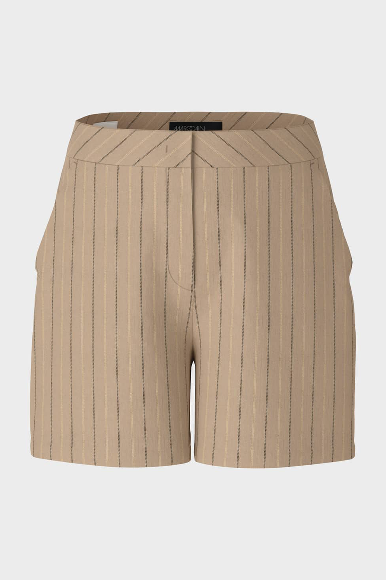 Ourika Gardens Weida Model Shorts With Lurex Stripes Deep Sand