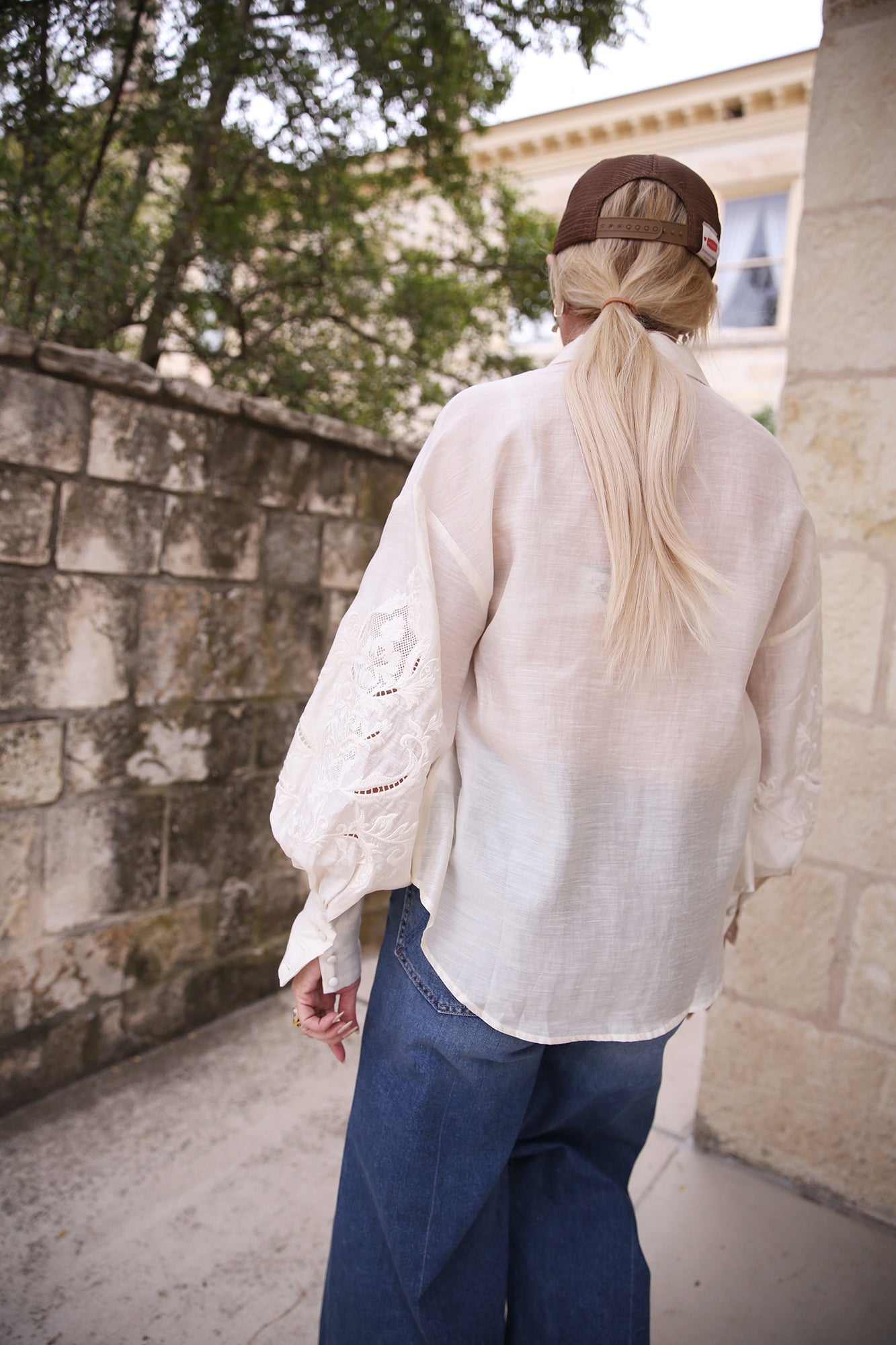 Marcela Embroidery Blouse
