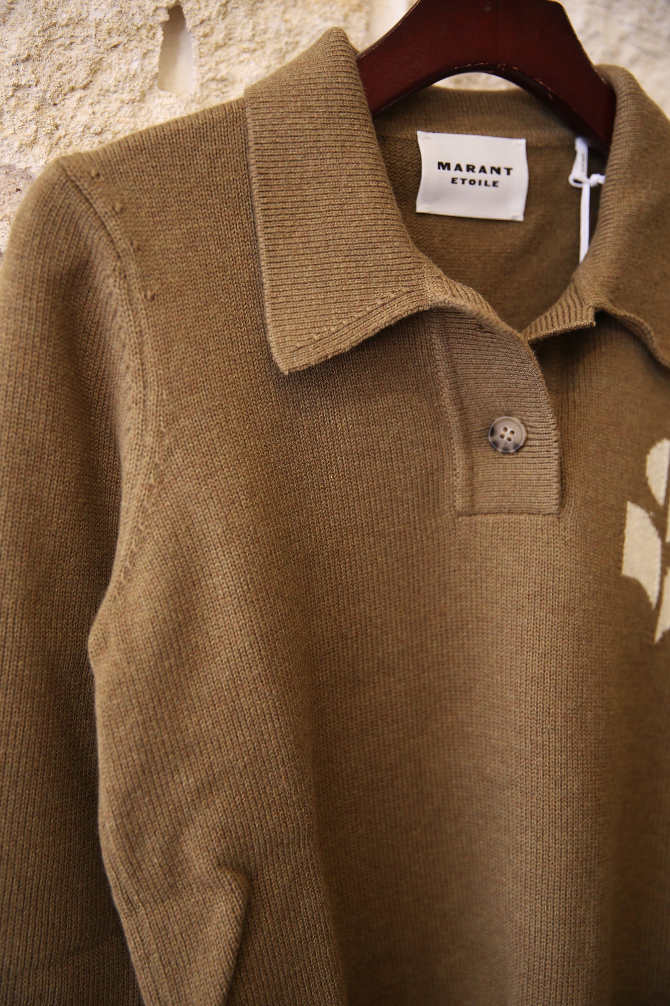 Nola Logo Collar Sweater