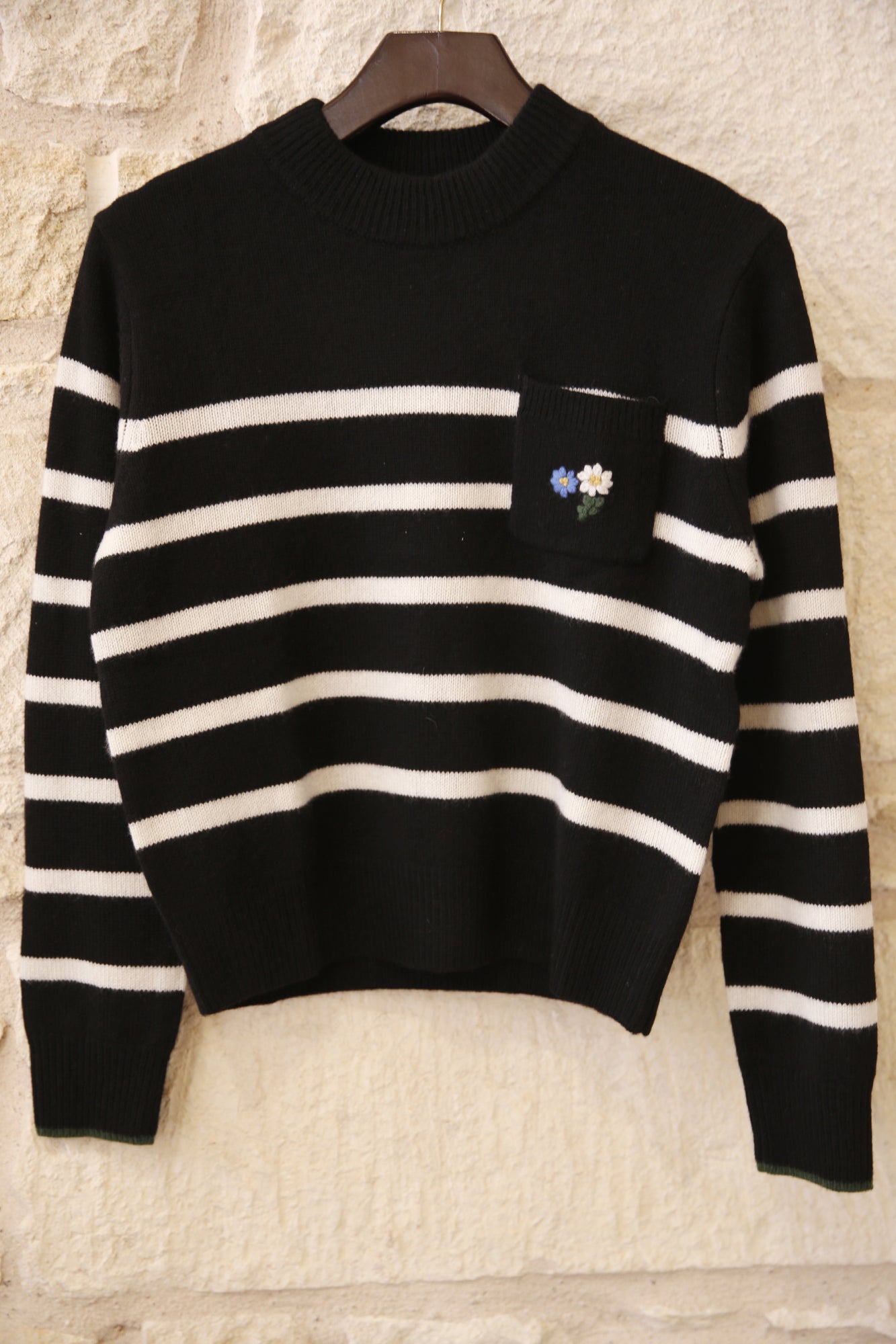 Oksana Sweater Black Stripe