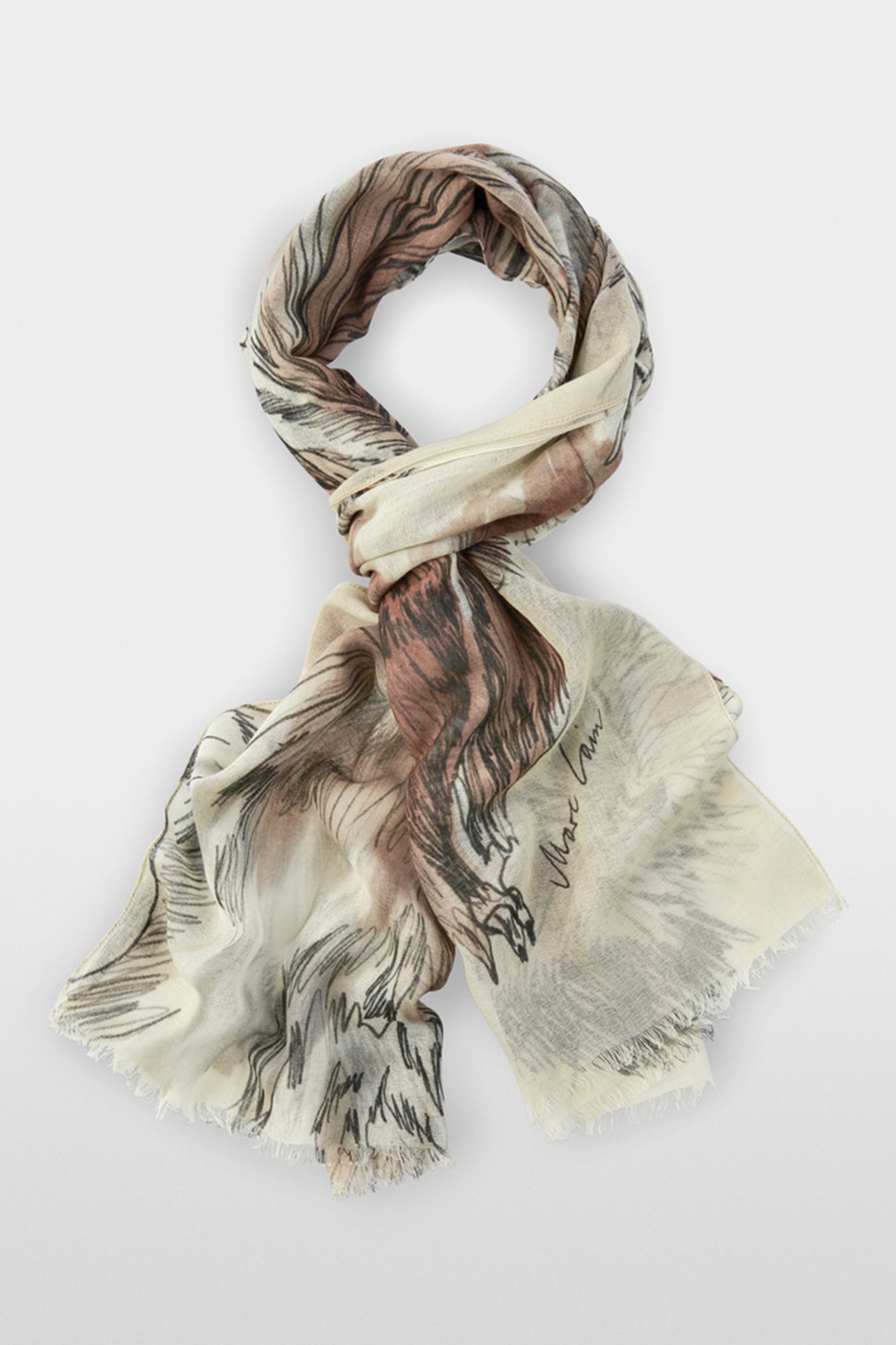 Out Of The Woods Scarf Smoke