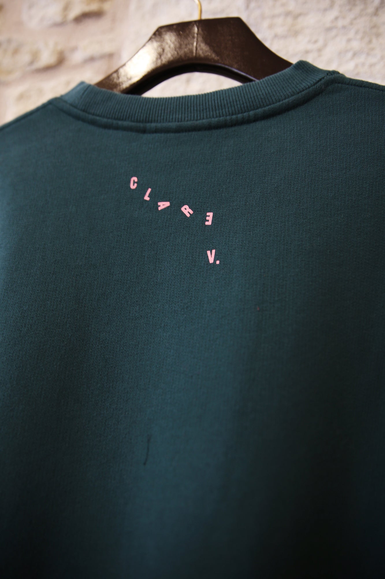 Oversized Sweatshirt Block CIAO Deep Pine