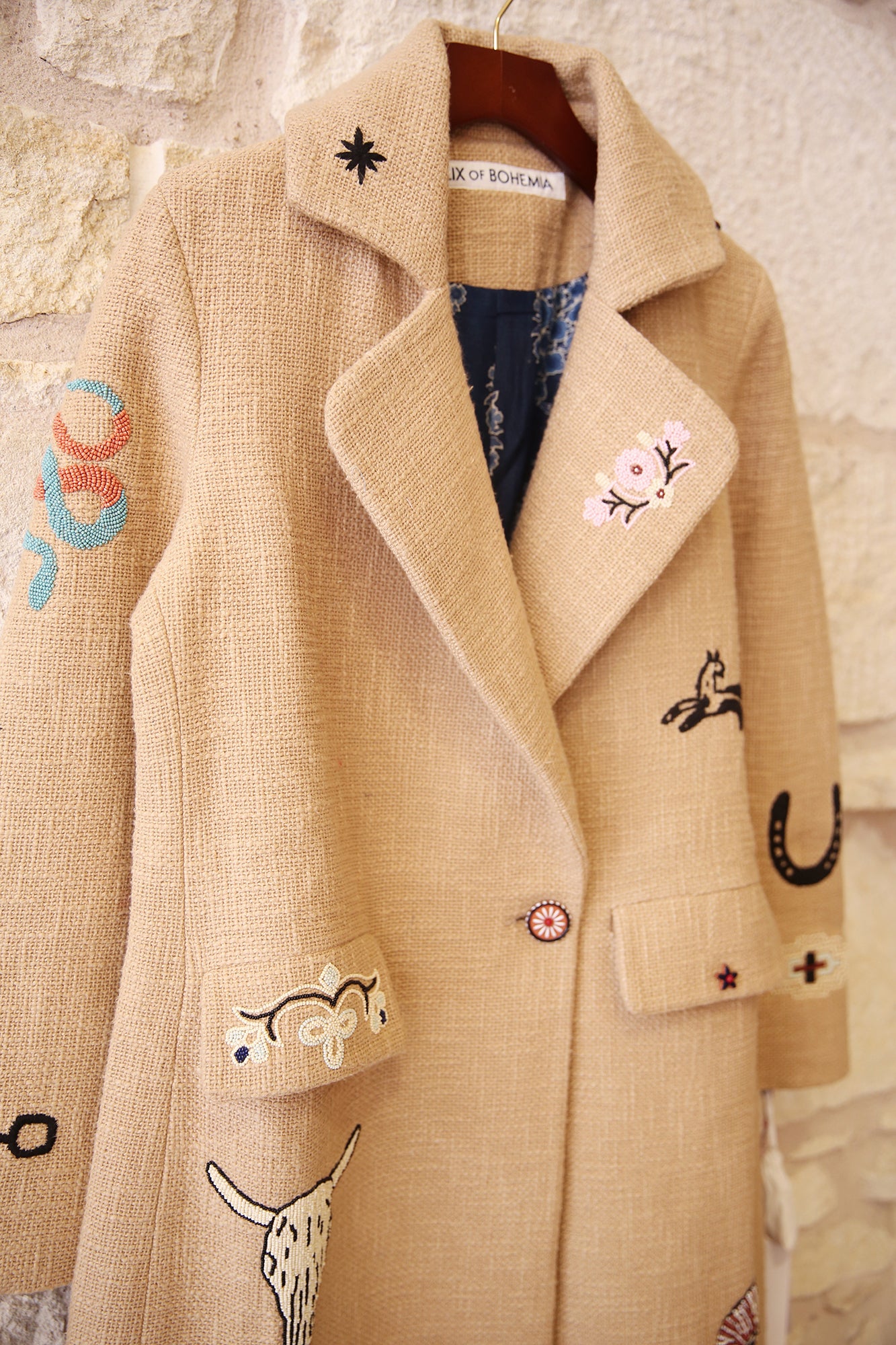 Petunia Desert Tattoo Coat