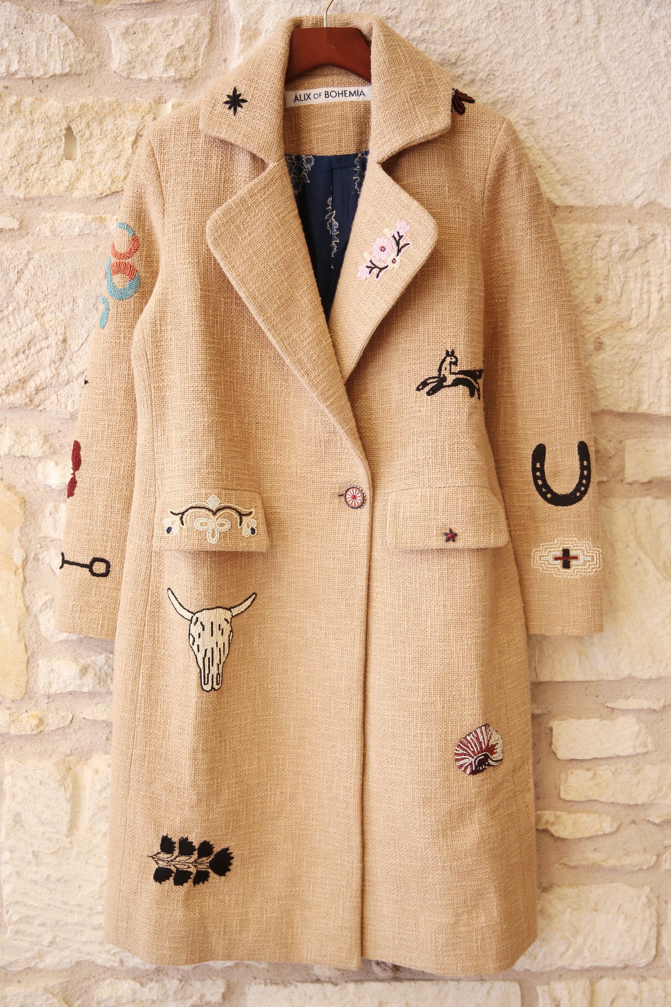 Petunia Desert Tattoo Coat