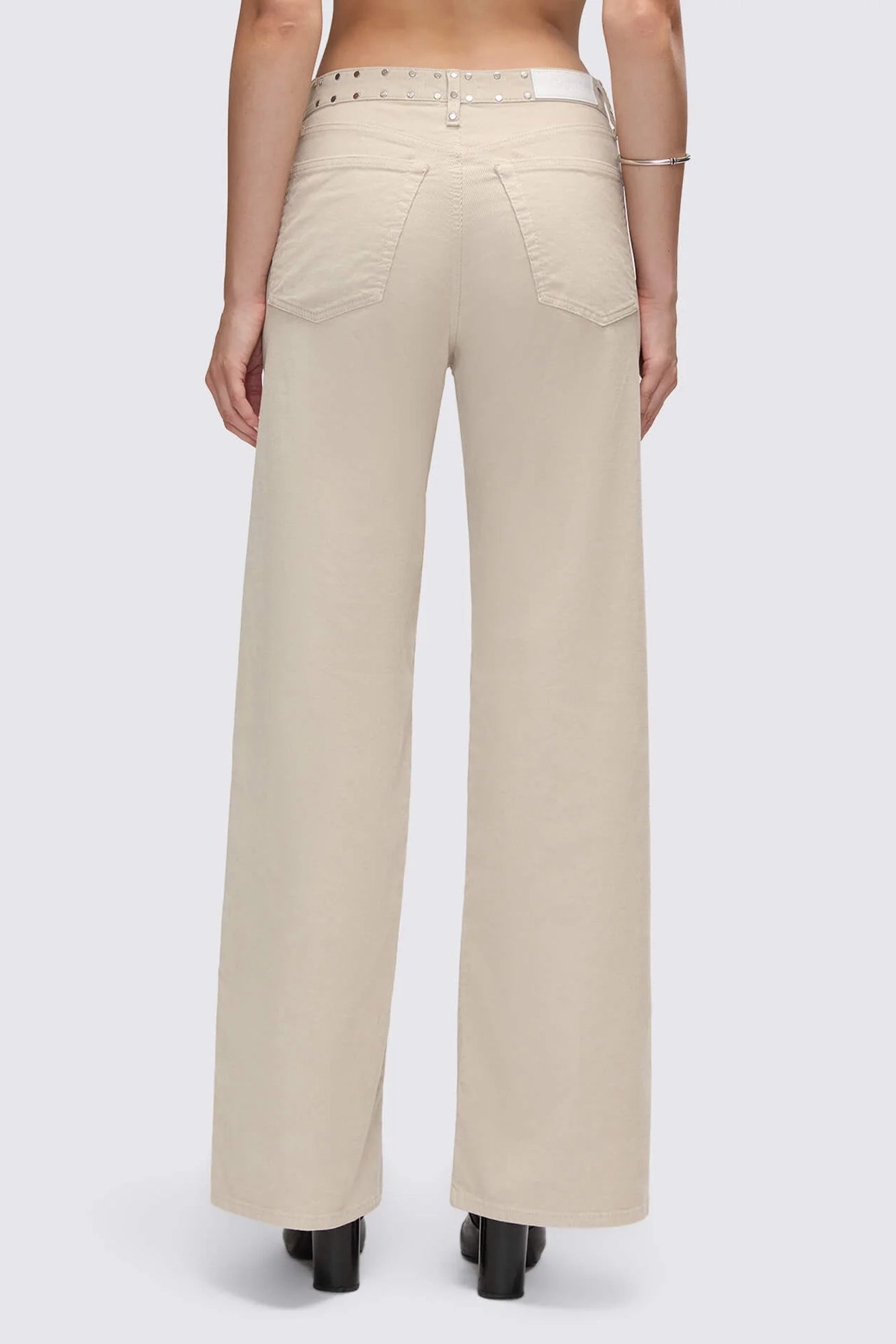 Comfort Stretch Corduroy High Rise Wide Leg