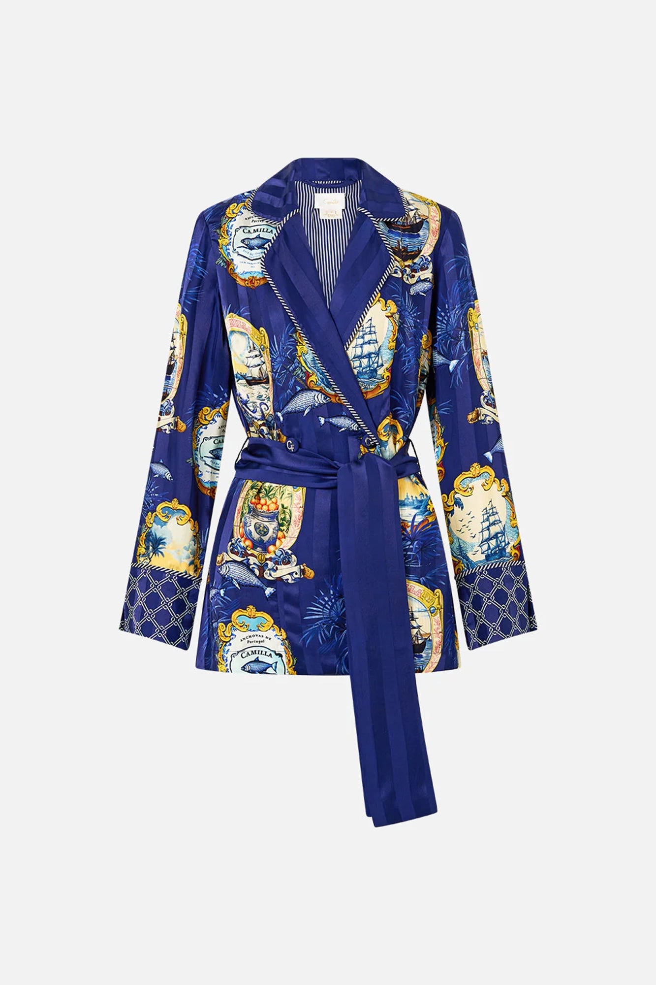Relaxed Jacket With Split Cuffs Song Of Saint Anthony