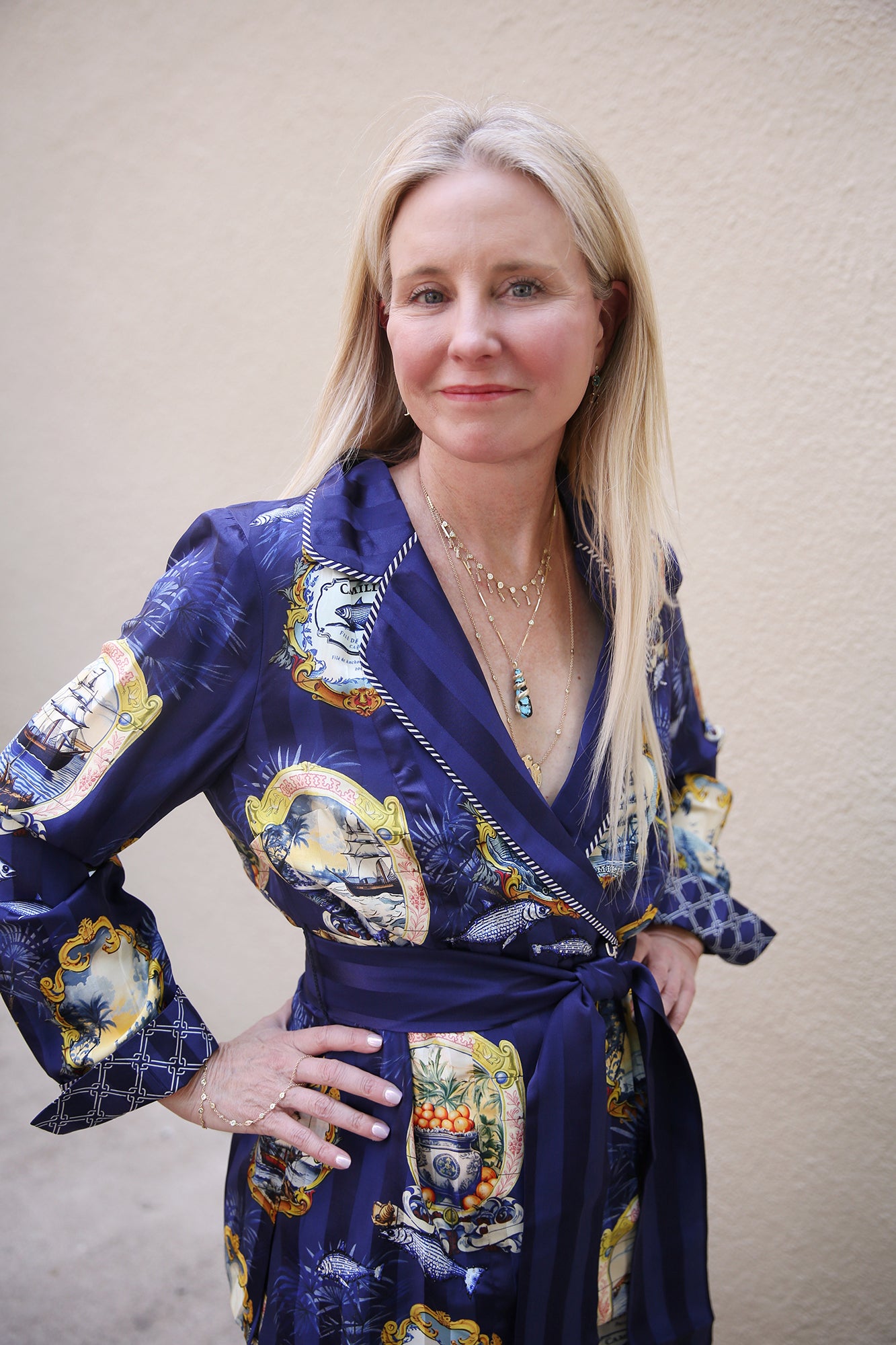 Relaxed Jacket With Split Cuffs Song Of Saint Anthony