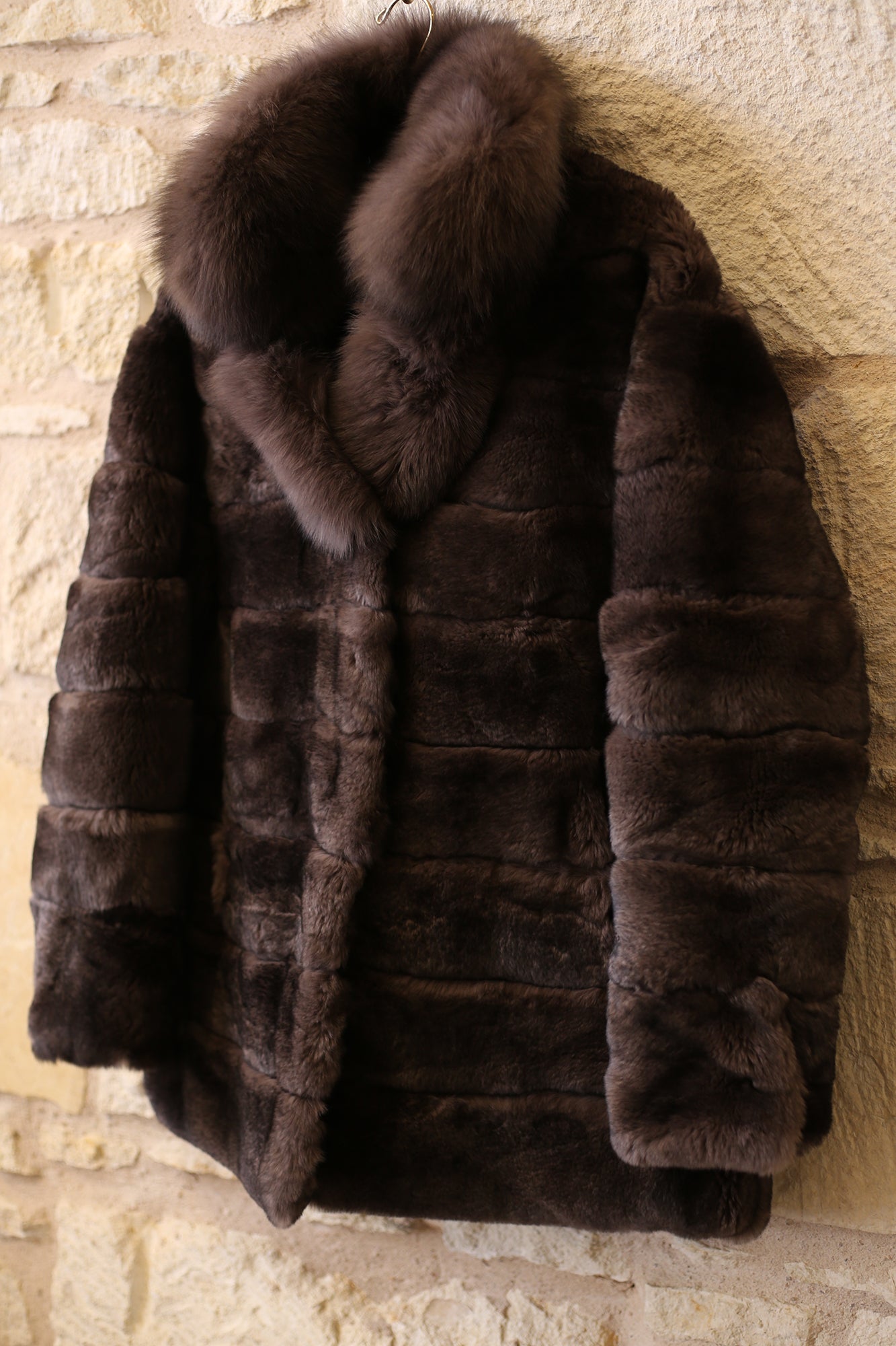 Reversible Cotton To Fox Coat