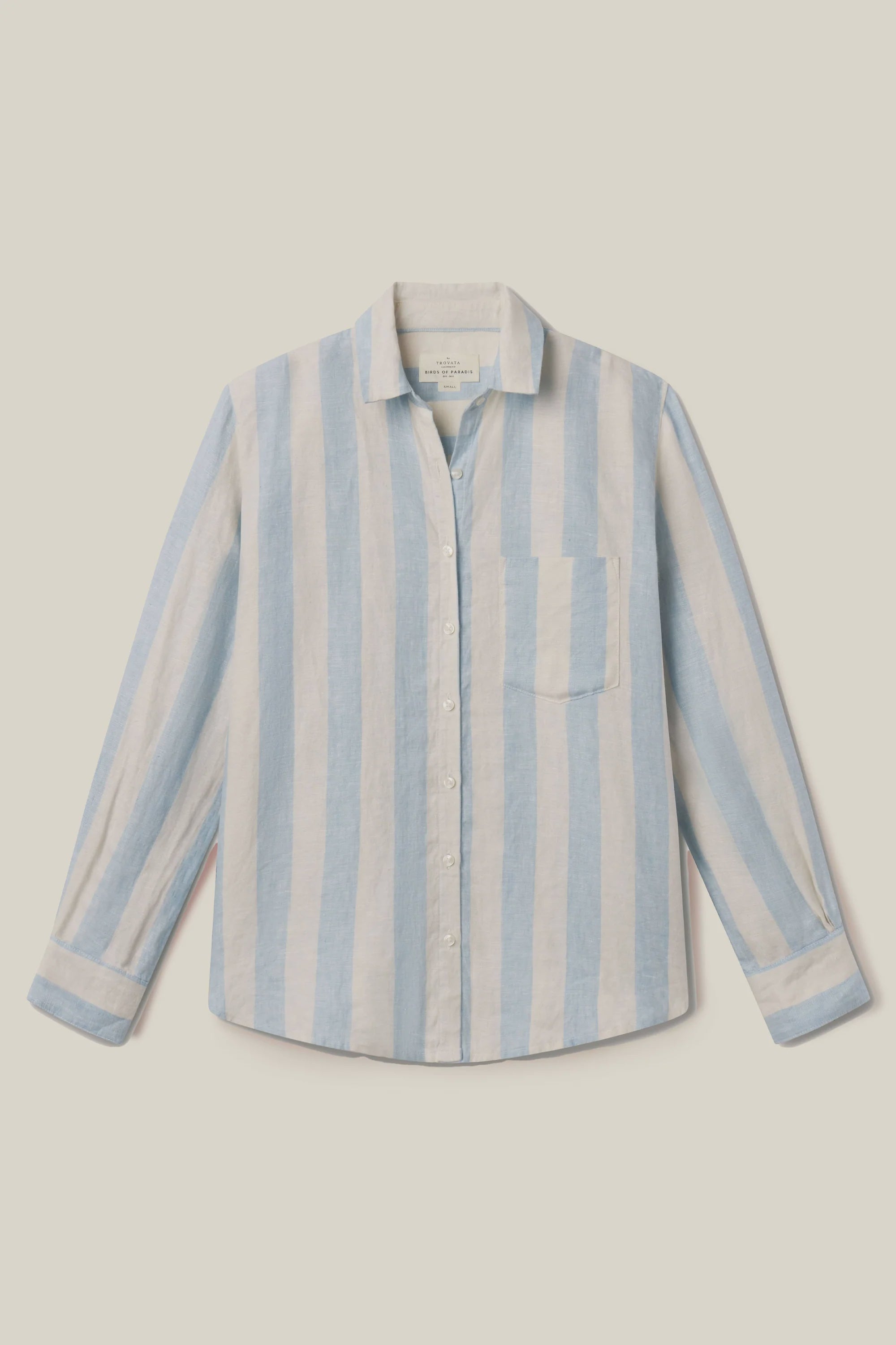 Blake Oversized Shirt Seaside Stripe