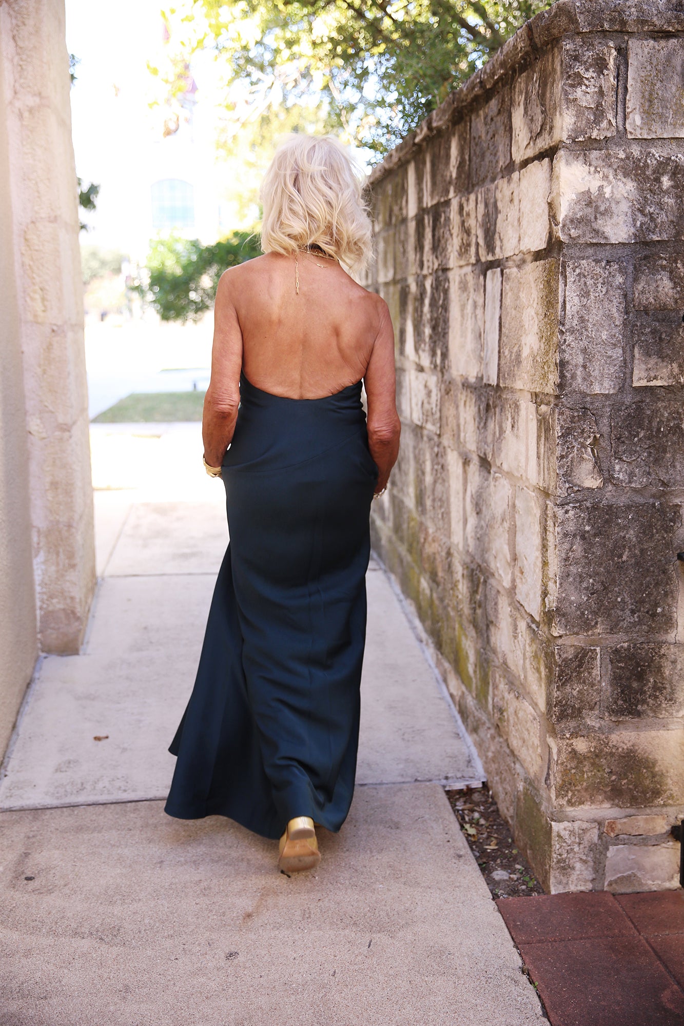Sara Halter Maxi Dress Malachite