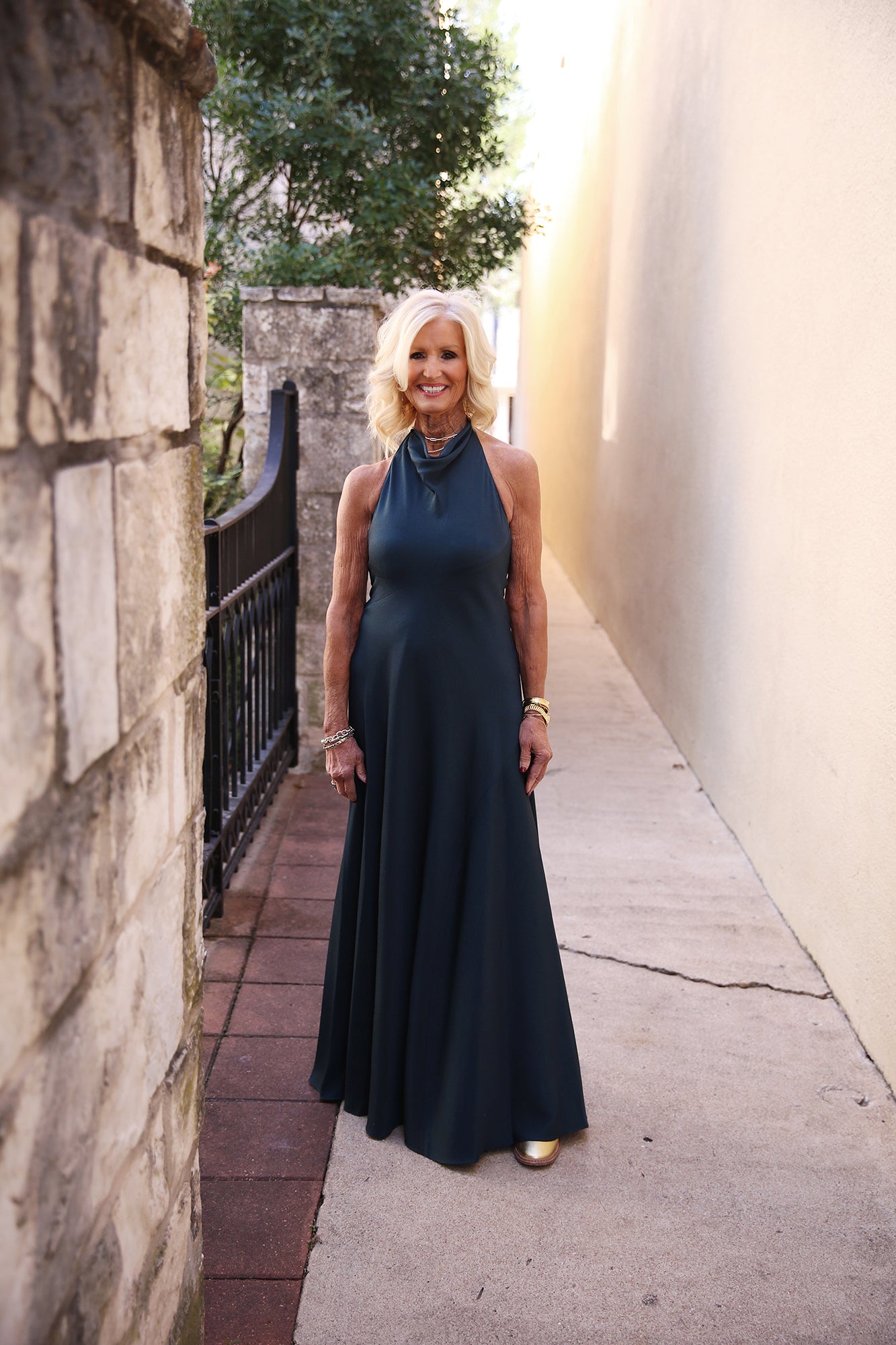 Sara Halter Maxi Dress Malachite