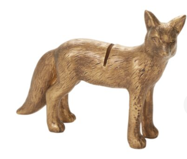 Enchanted Critter Name Card Holder Fox