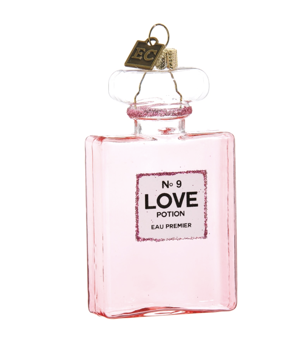 Pink Love Potion No. 9 Ornament