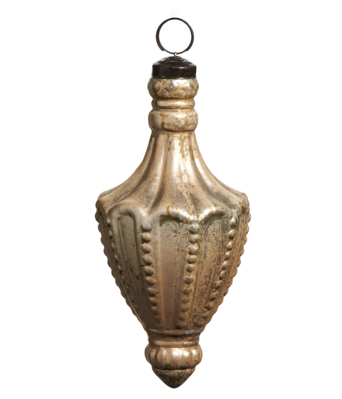 Scallop Detailed Finial Ornament
