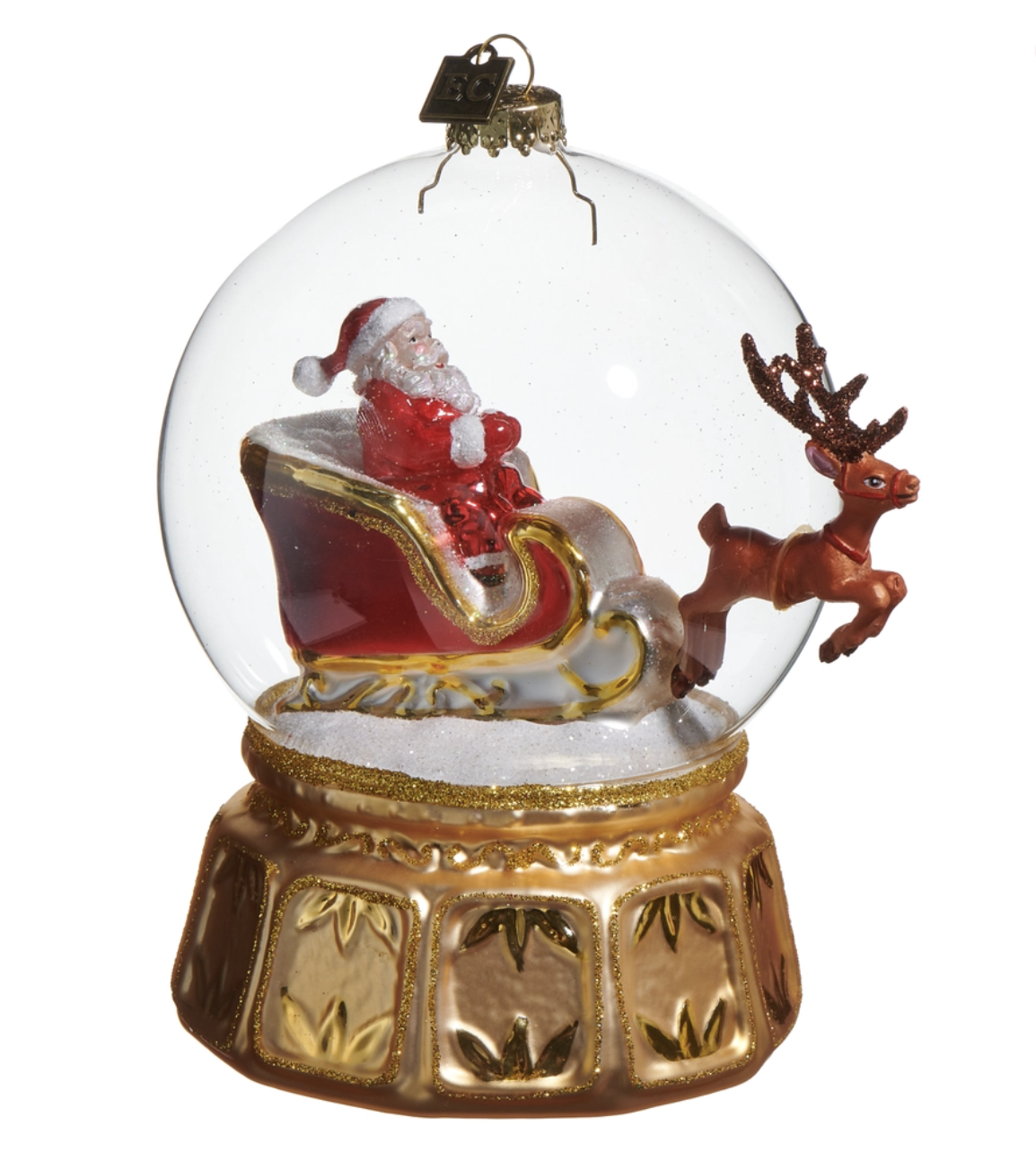 Snow Globe Express Ornament