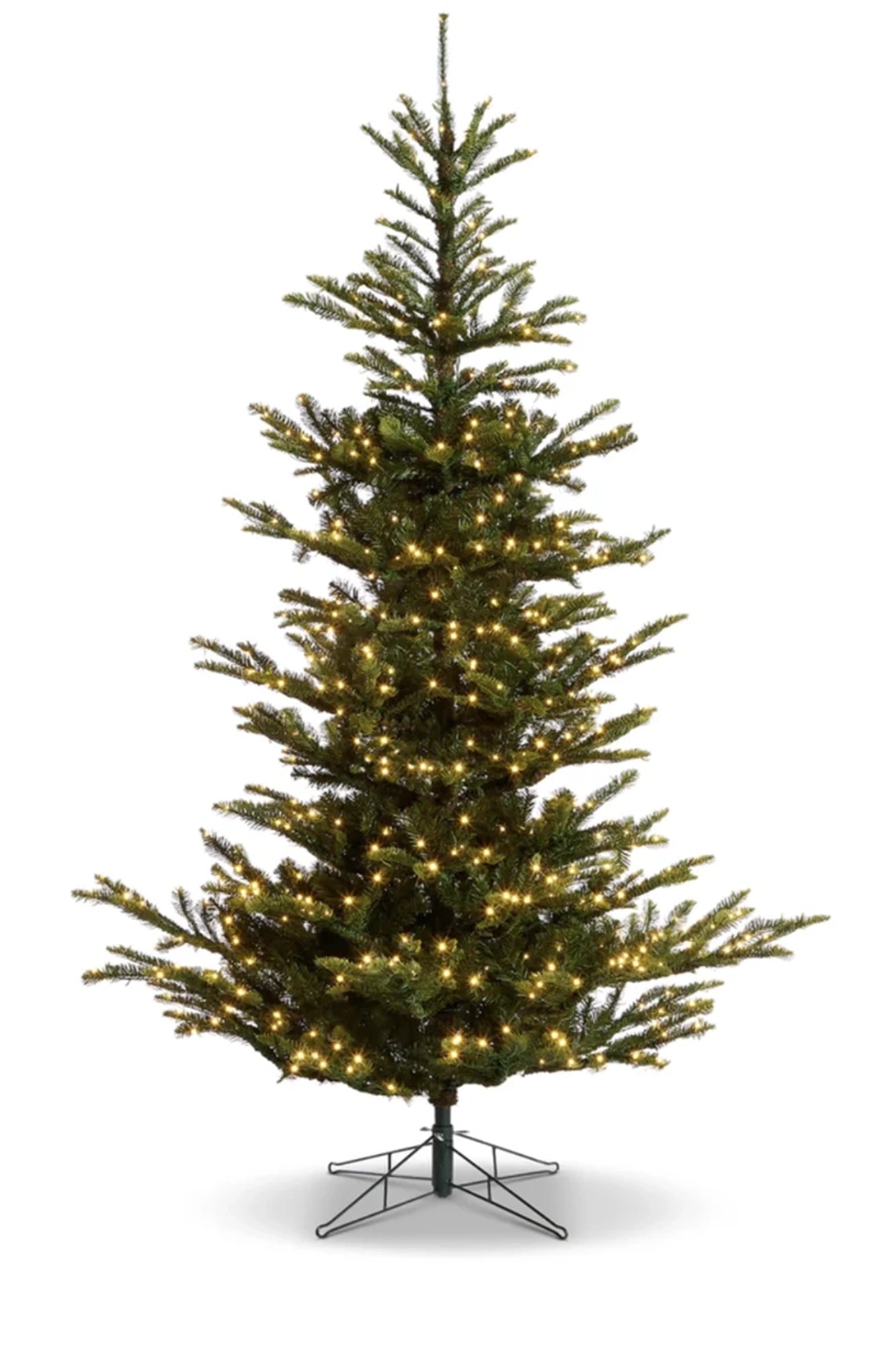 7.5' Norwegian Spruce with Brilliant Color Change LED Lights