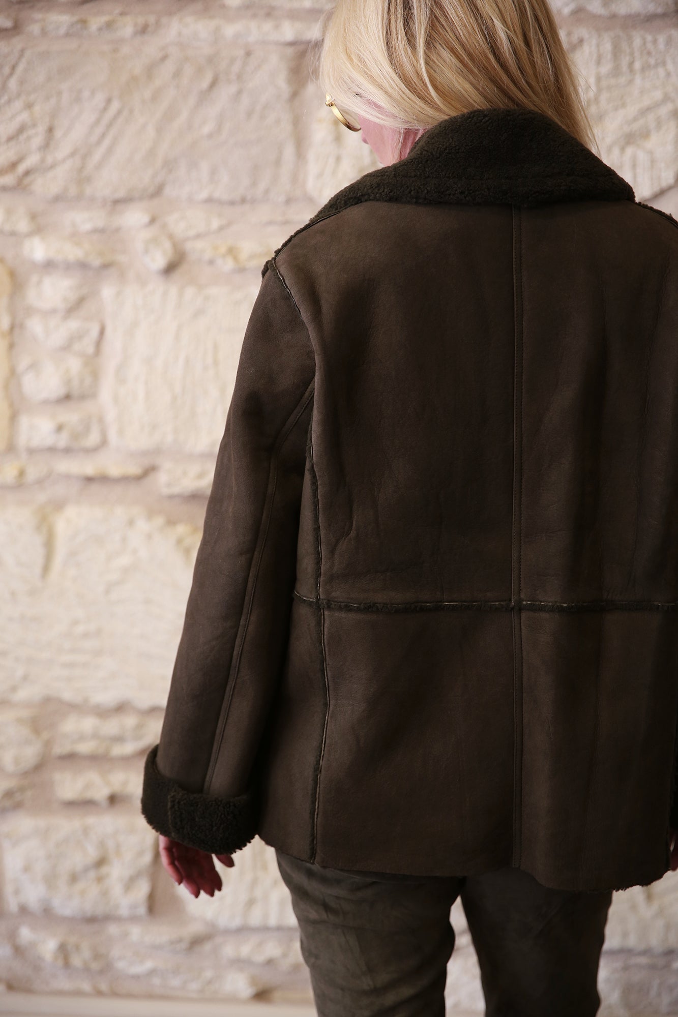Shearling Jacket Pine