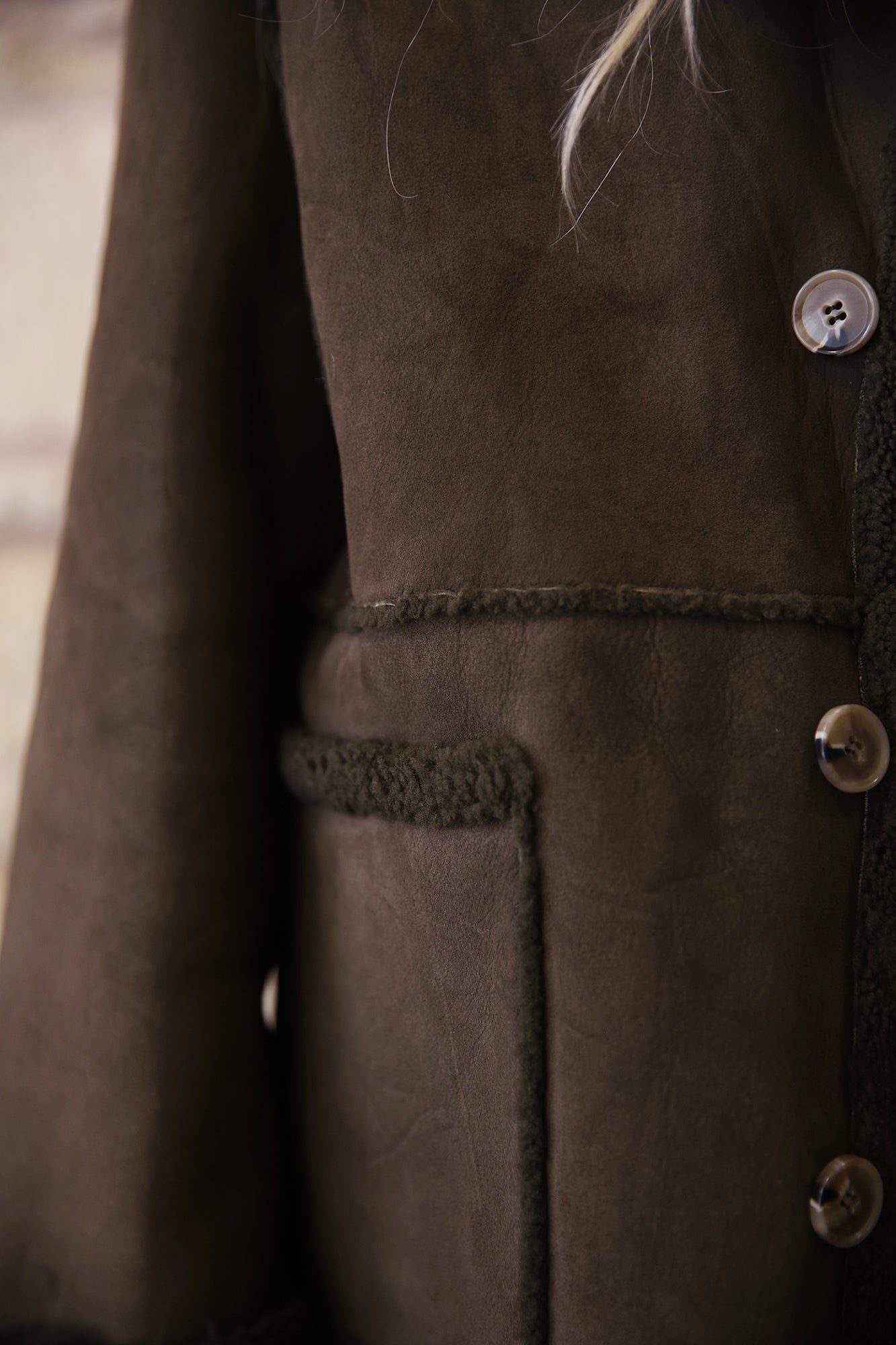 Shearling Jacket Pine