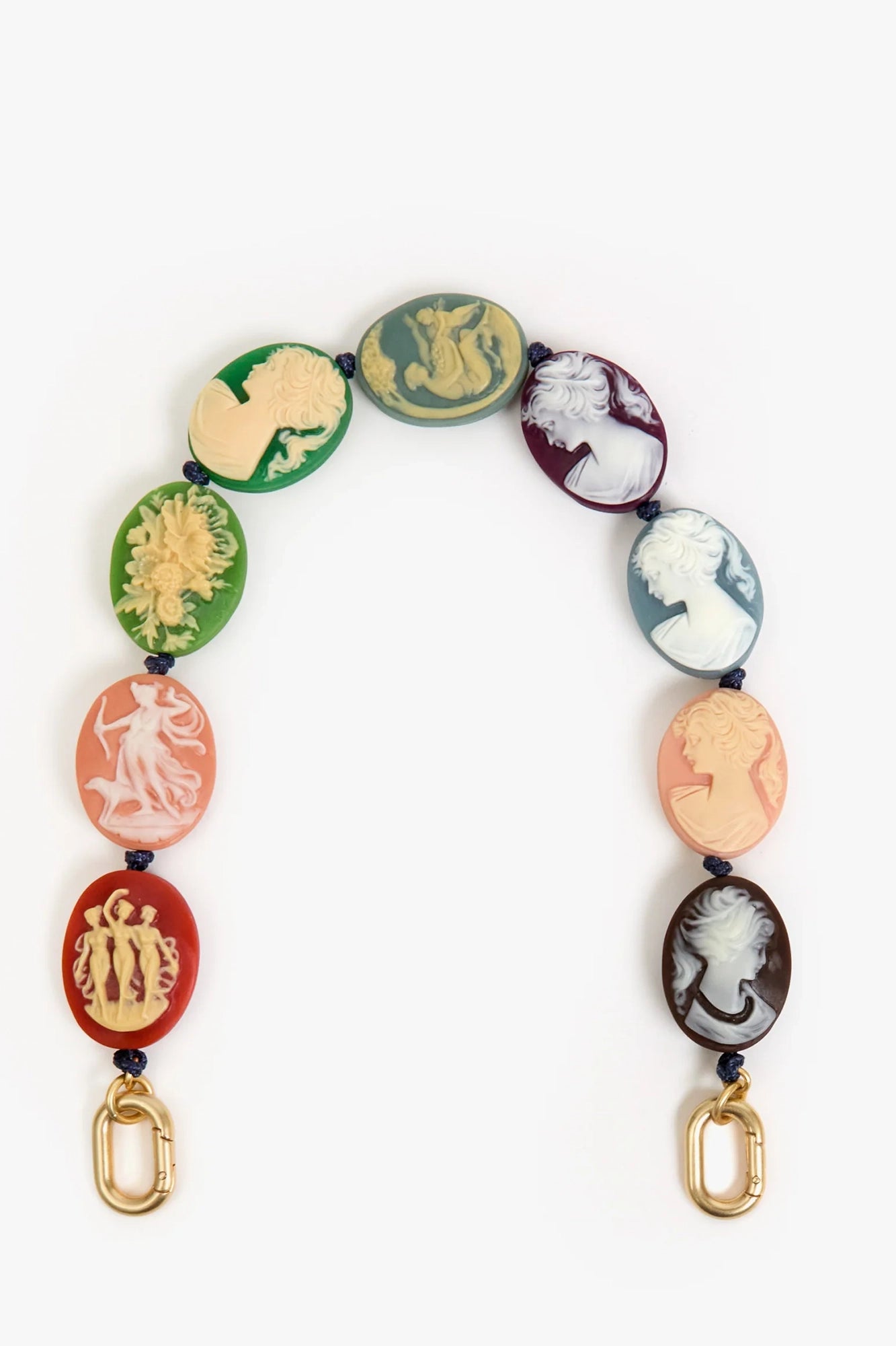 Shortie Strap Multi Cameo