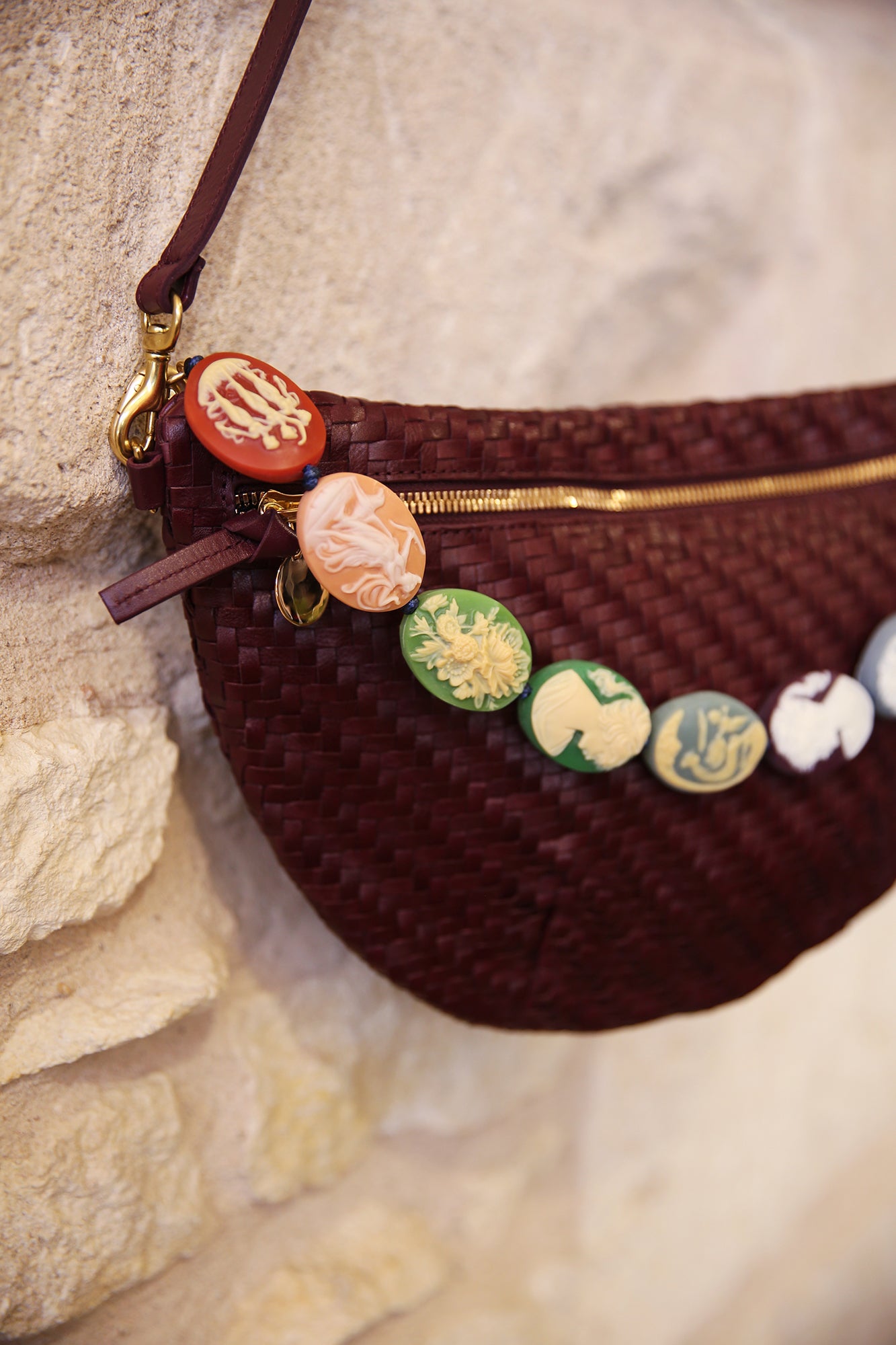 Shortie Strap Multi Cameo
