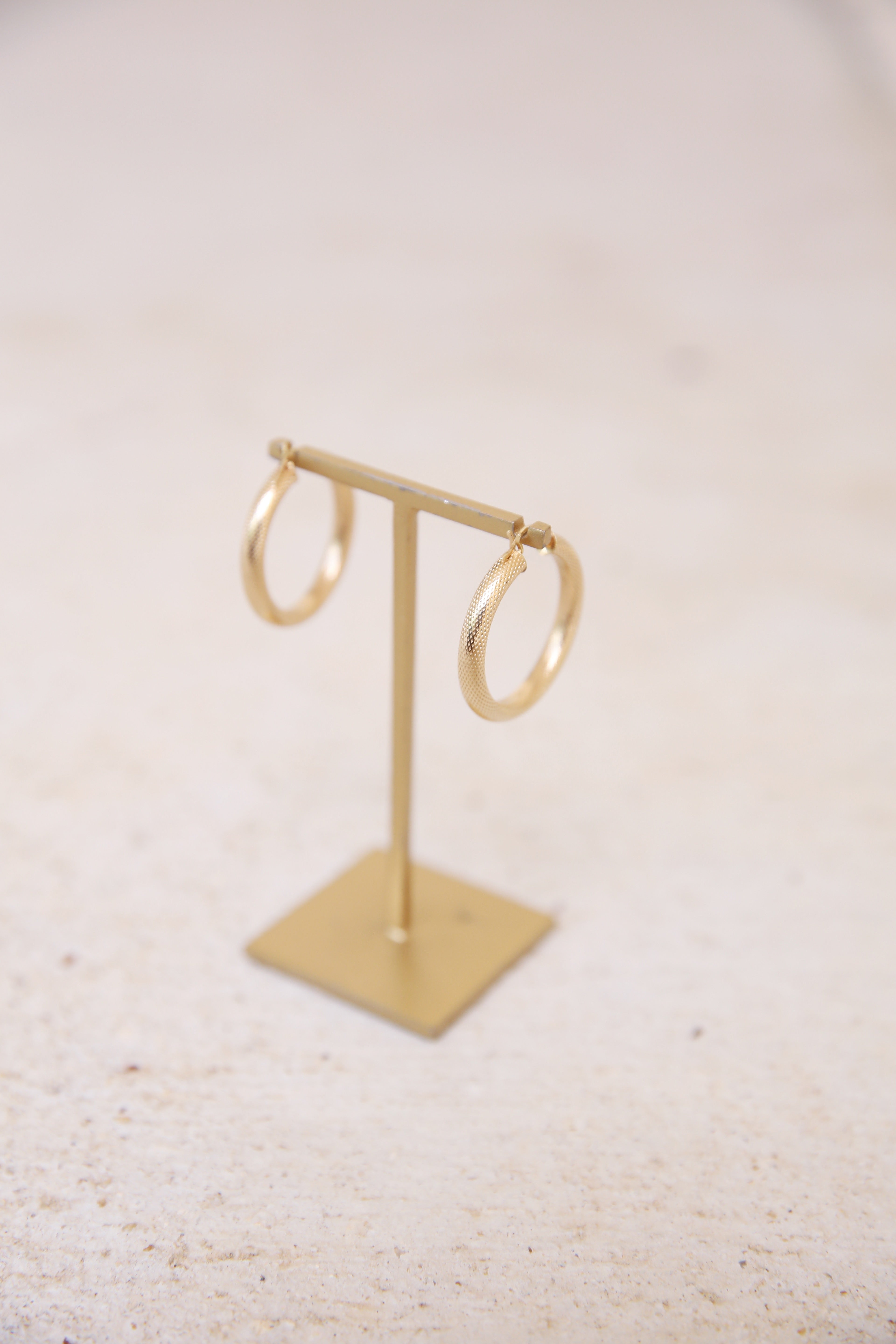 Simple Gold Hoops