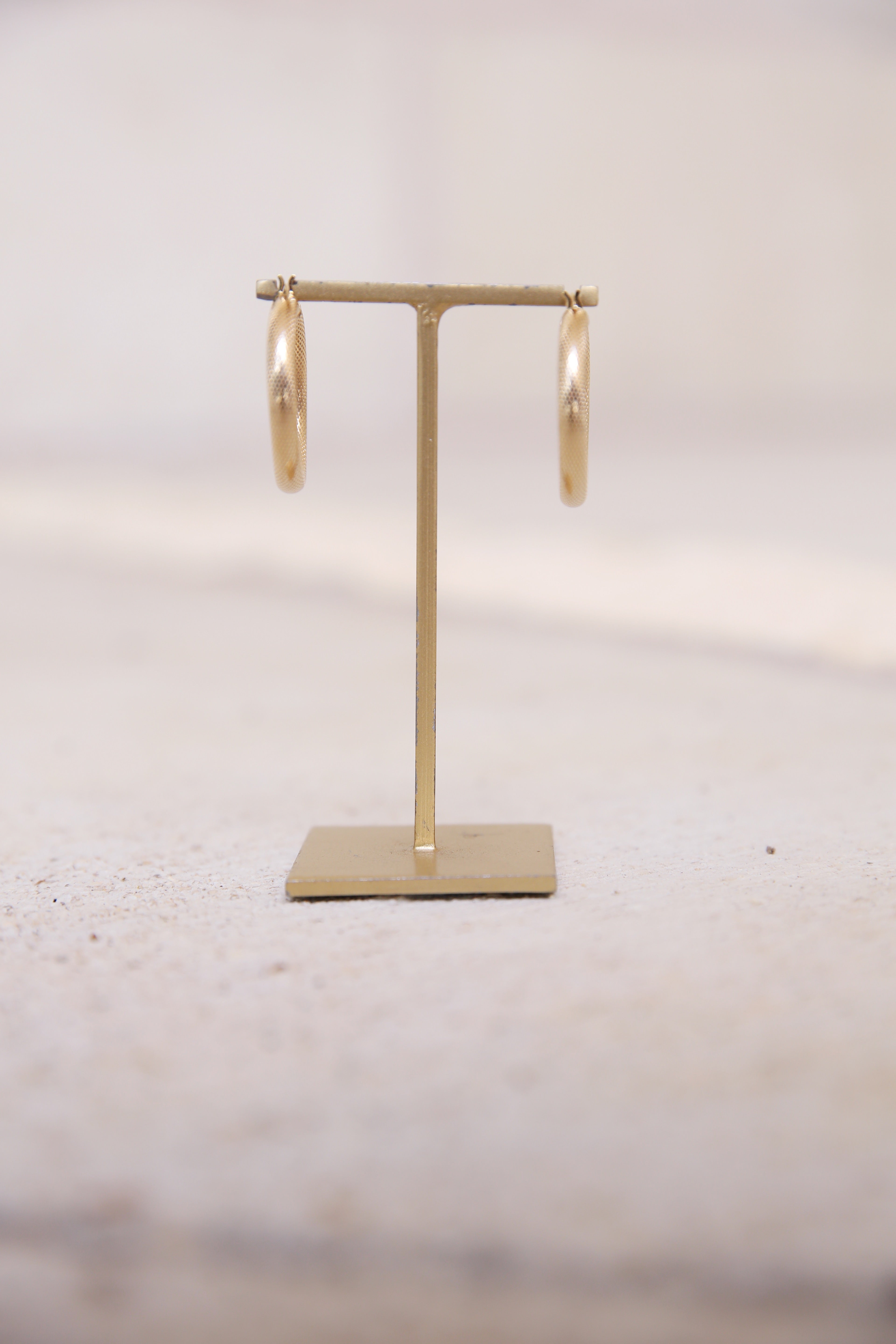Simple Gold Hoops
