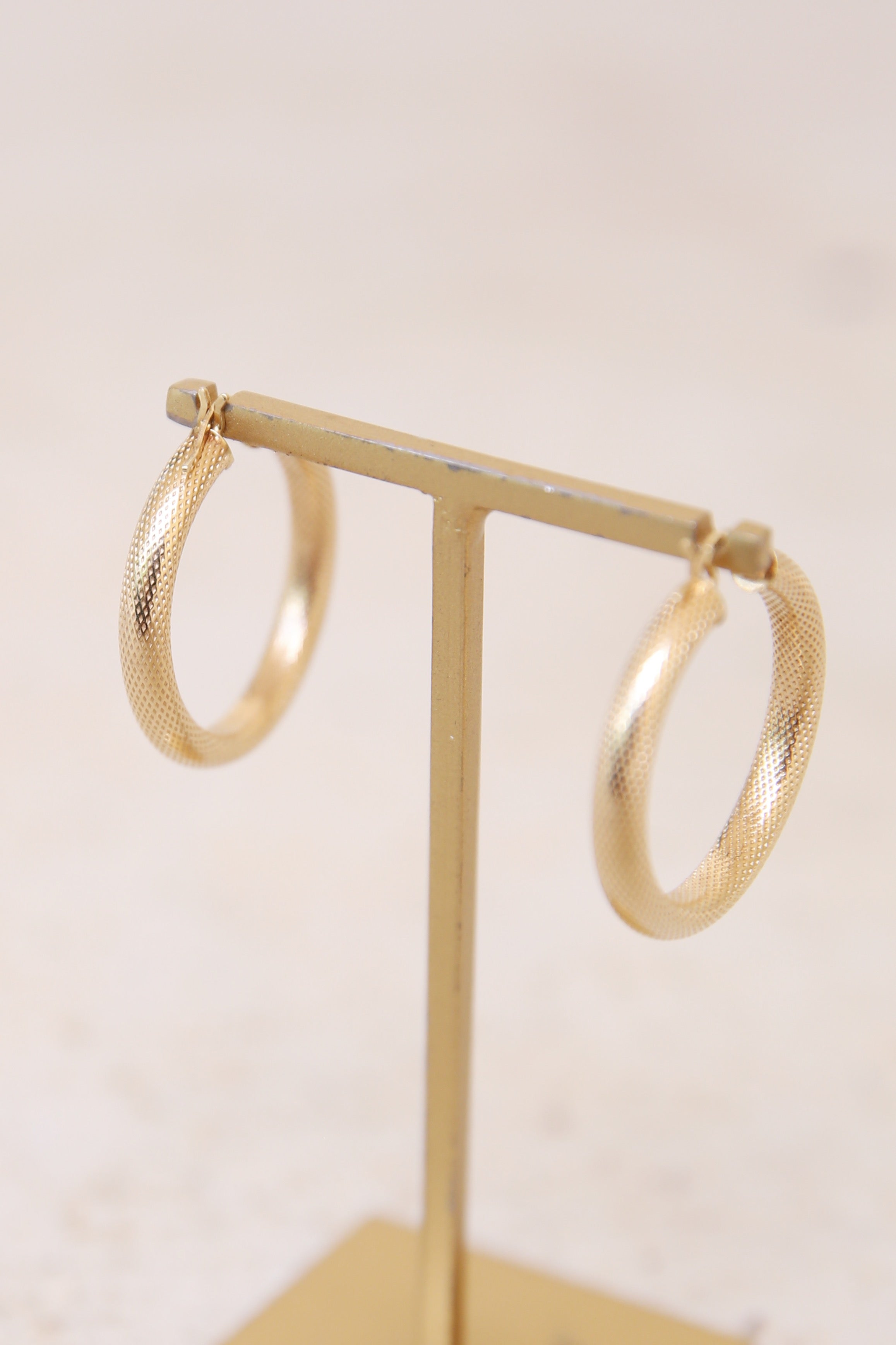 Simple Gold Hoops