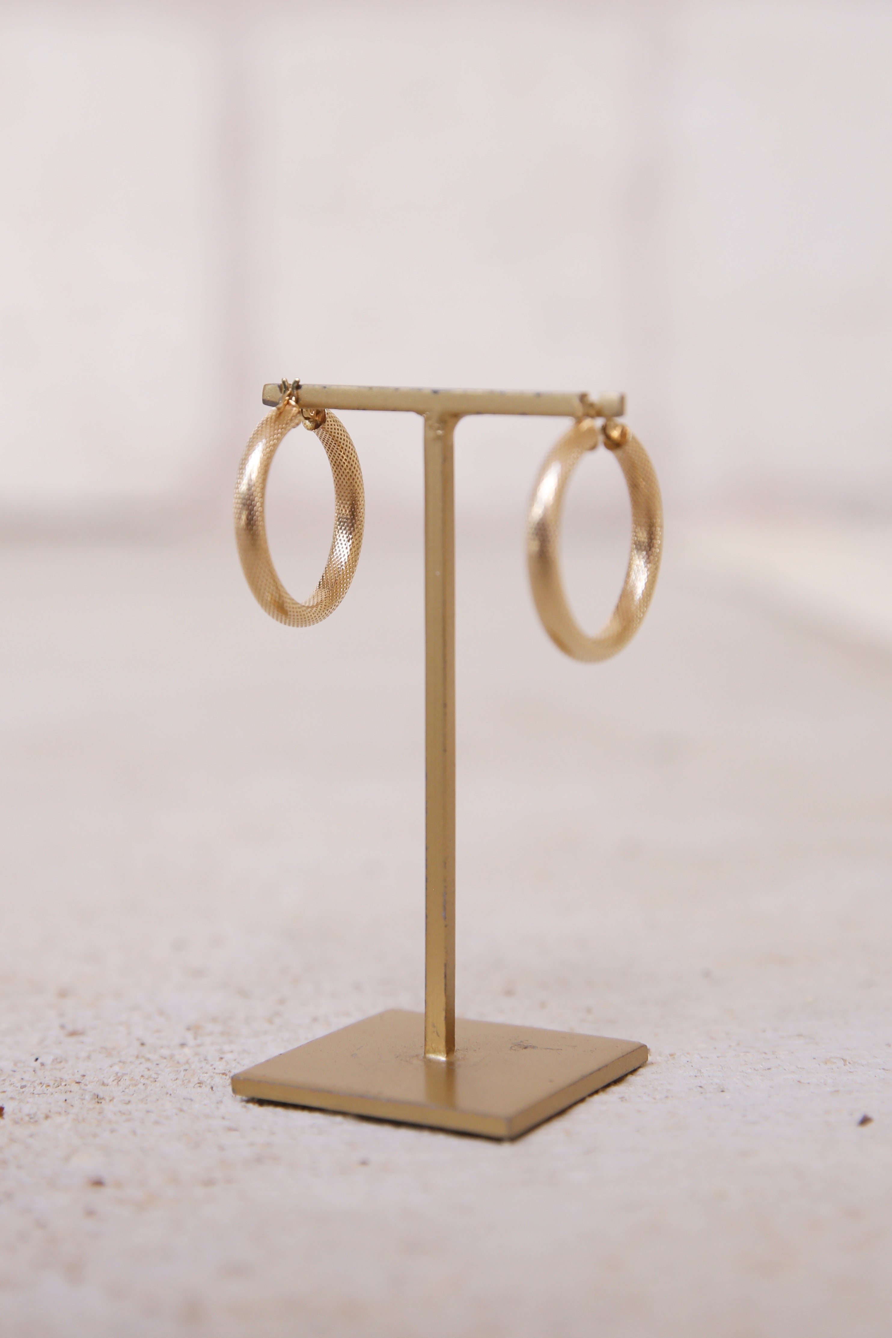 Simple Gold Hoops