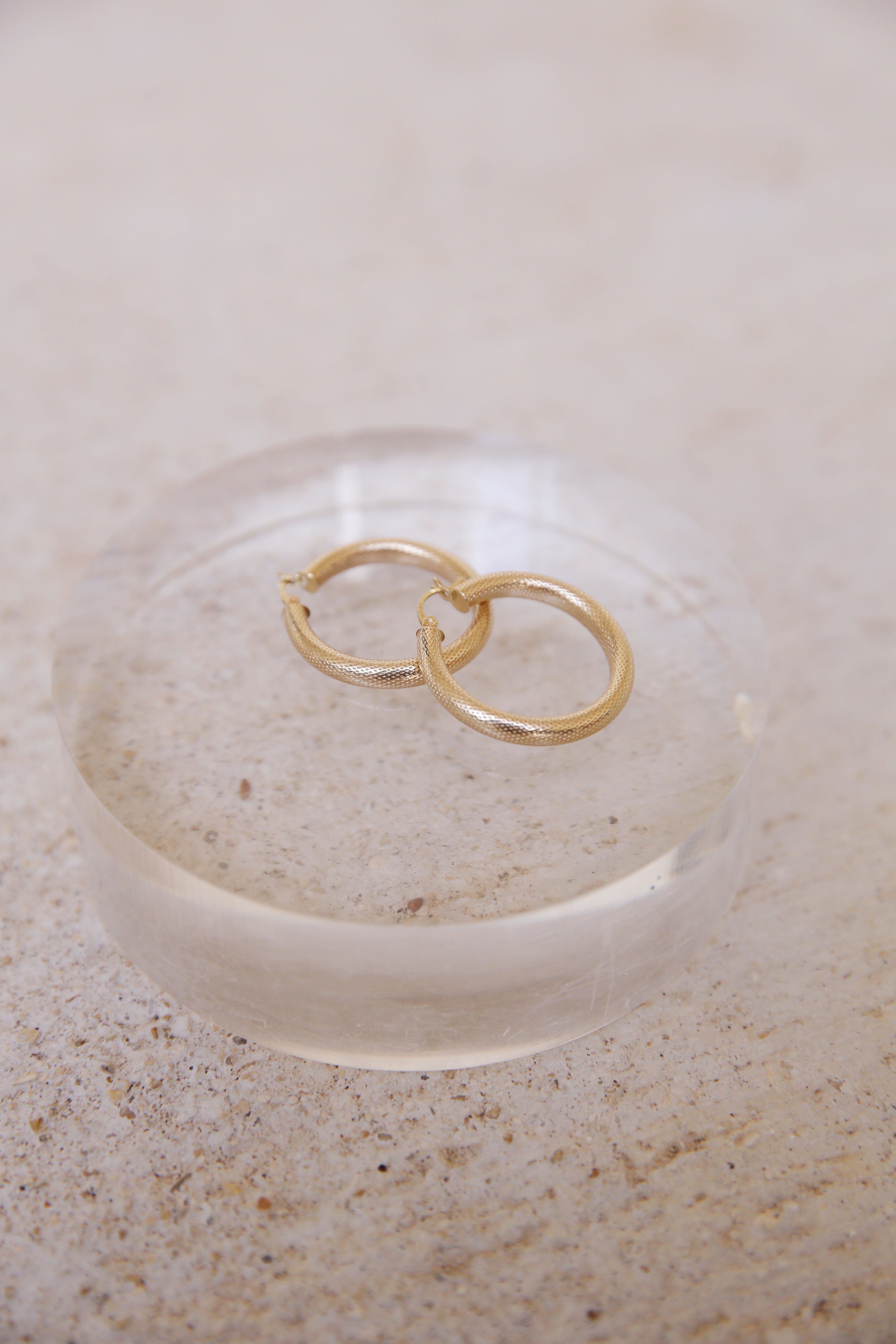 Simple Gold Hoops