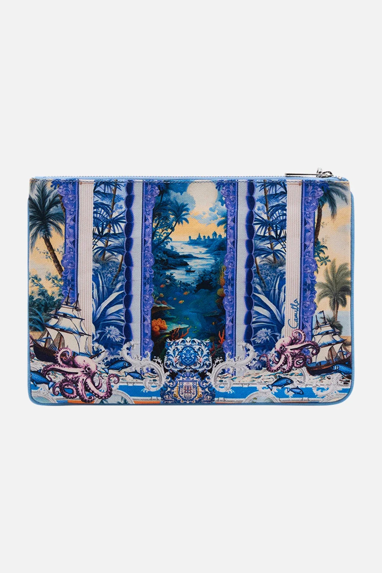 Small Canvas Clutch Song Of Saint Anthony