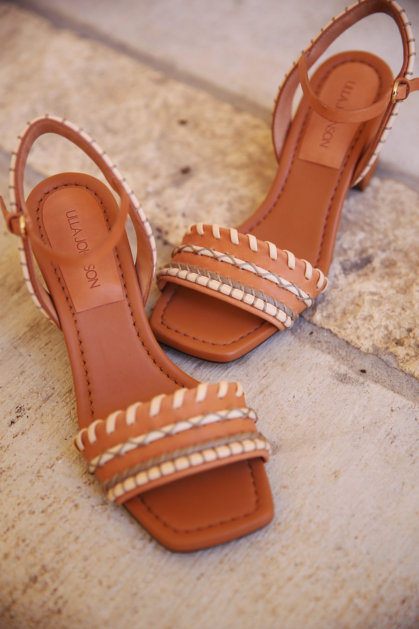 Sofia Mid Heel Pecan Brown