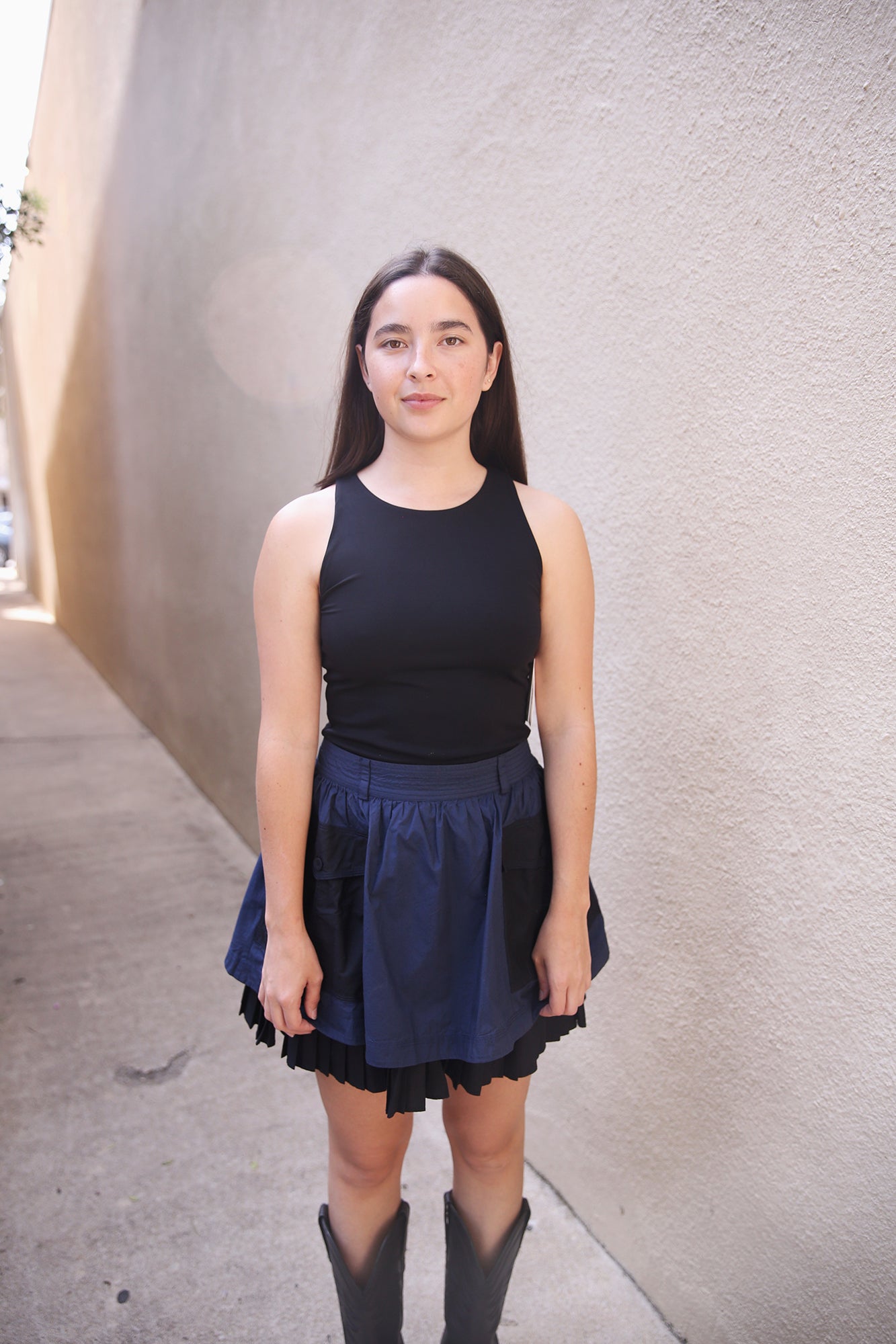 SpanxSmooth Jersey High Neck Tank