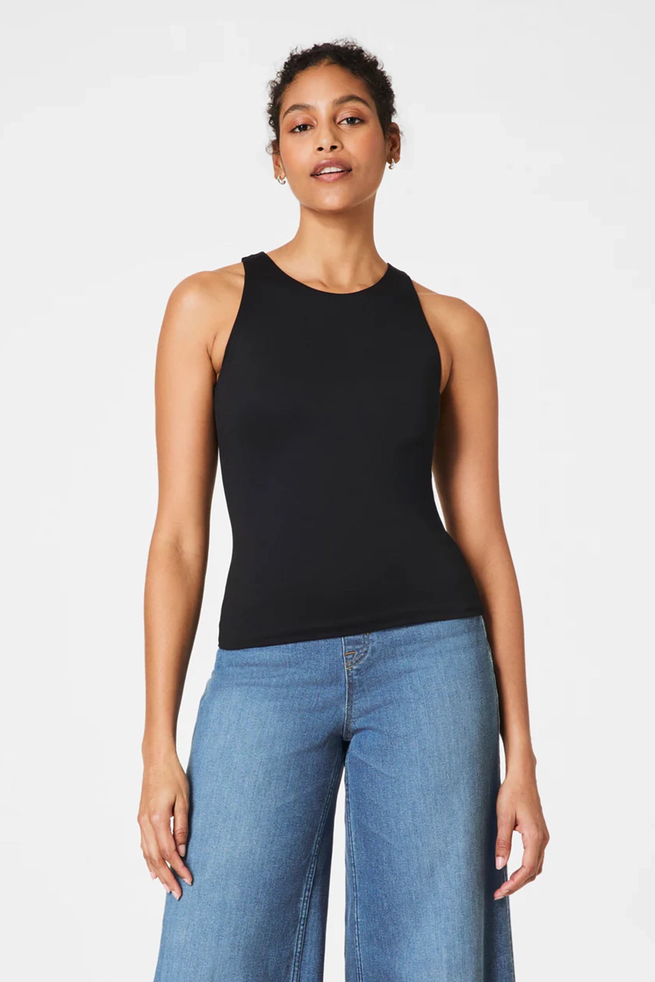 SpanxSmooth Jersey High Neck Tank