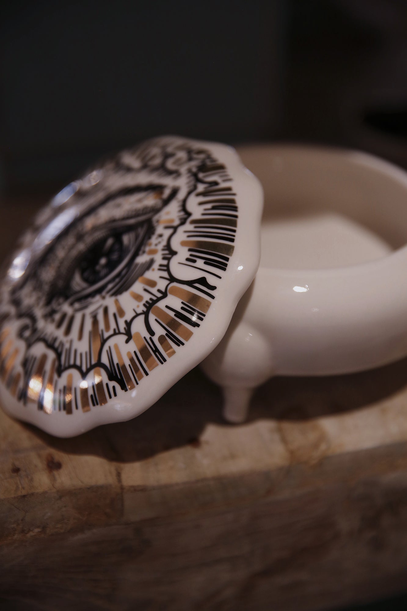 Mystic Eye Ceramic Box