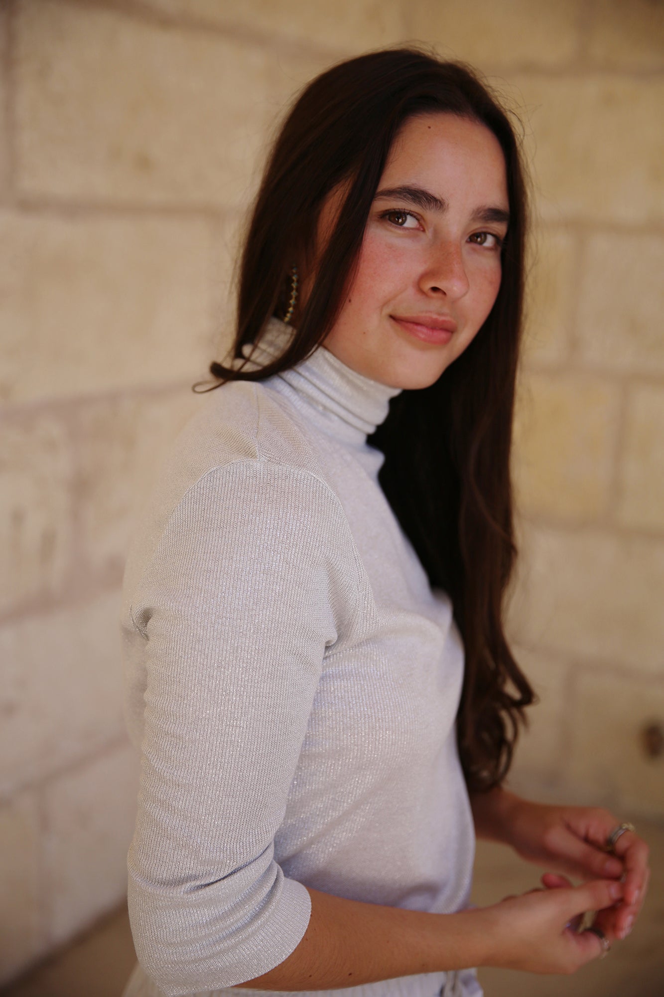 Swan Opera Turtleneck T-Shirt
