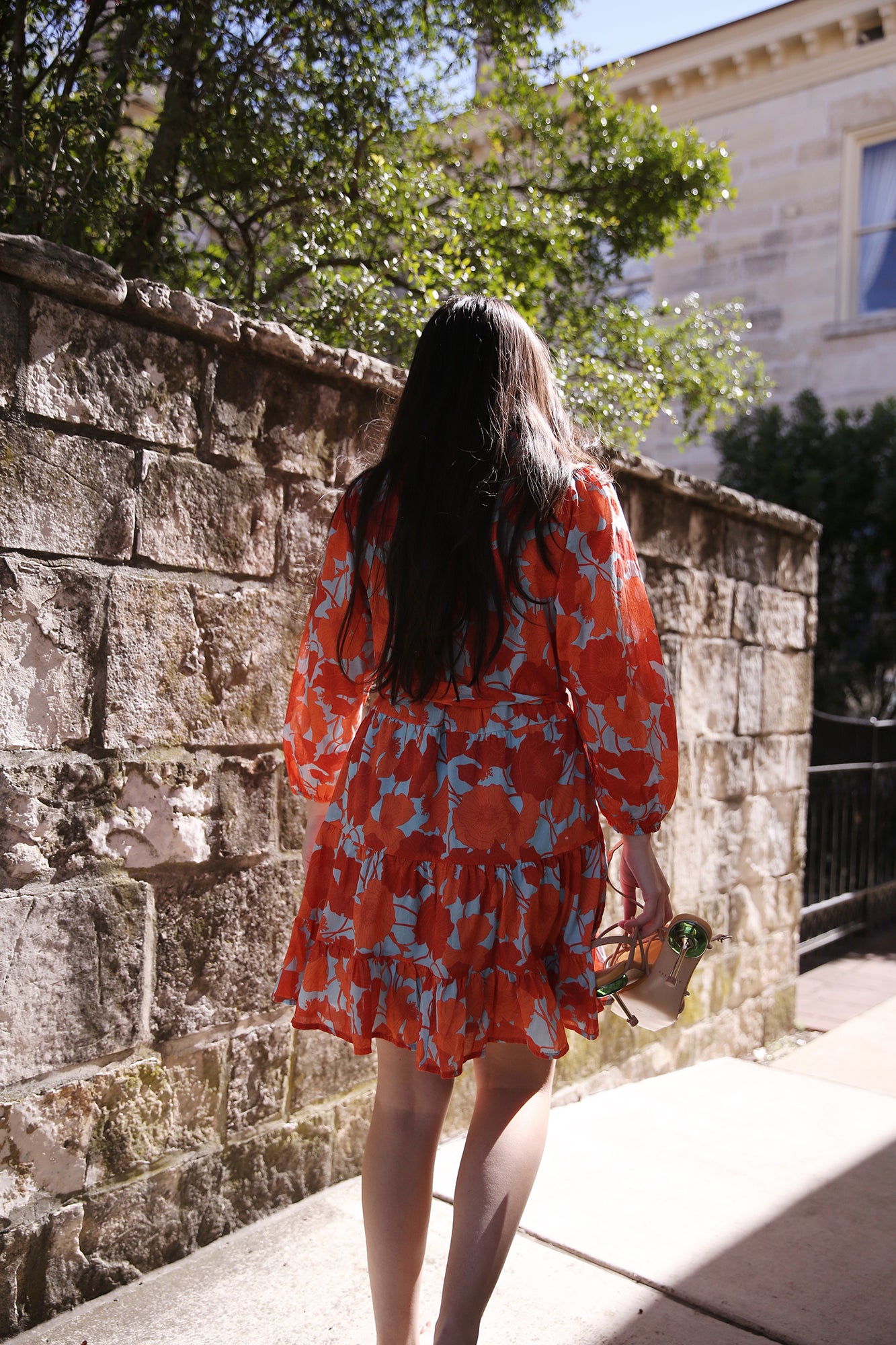 Celeste Dress Shoreline Poppy