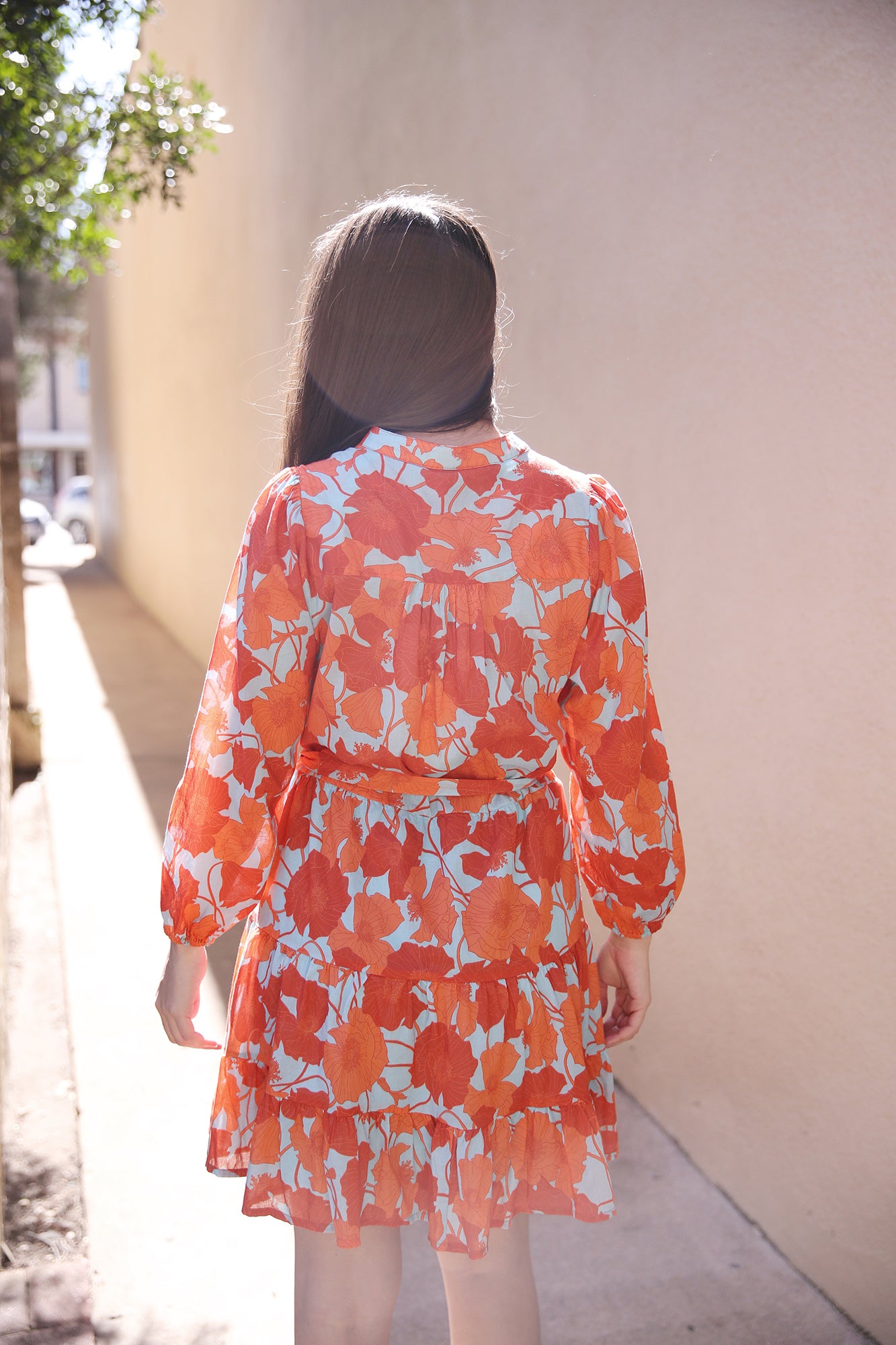 Celeste Dress Shoreline Poppy