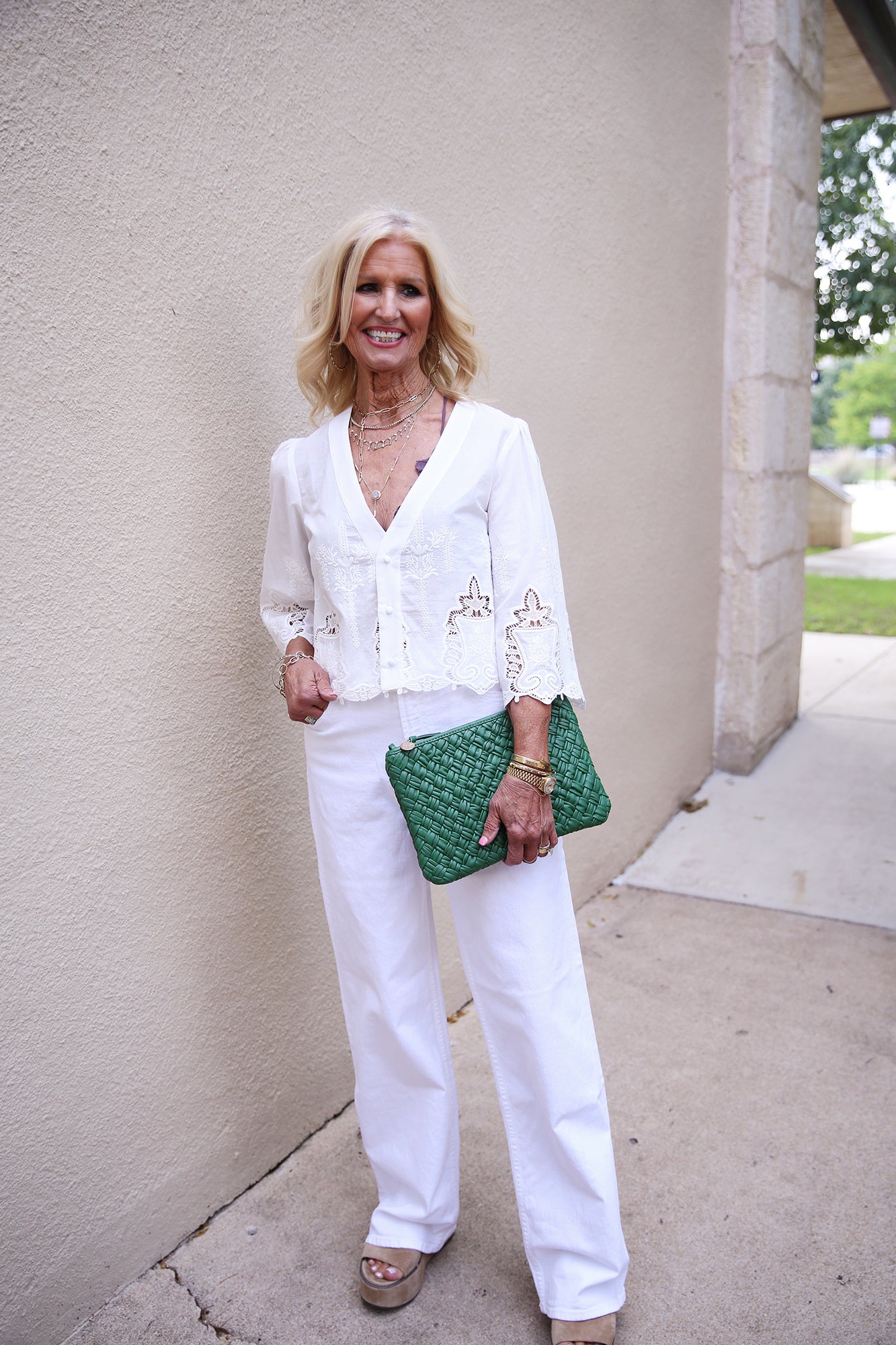 The LADY Vintage Lace White