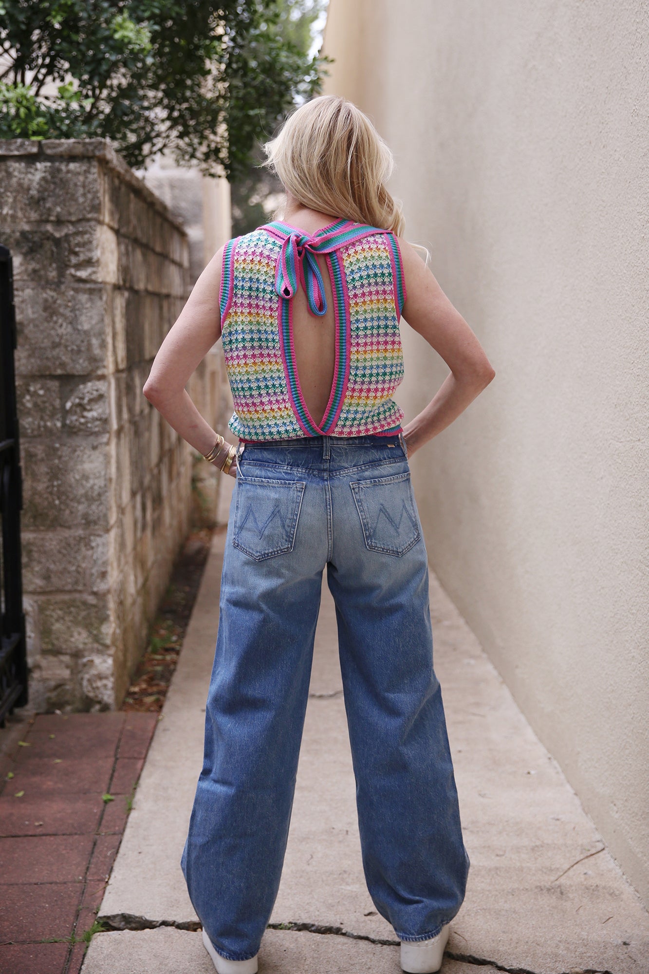 The Open Back Tank Rainbow Dreams