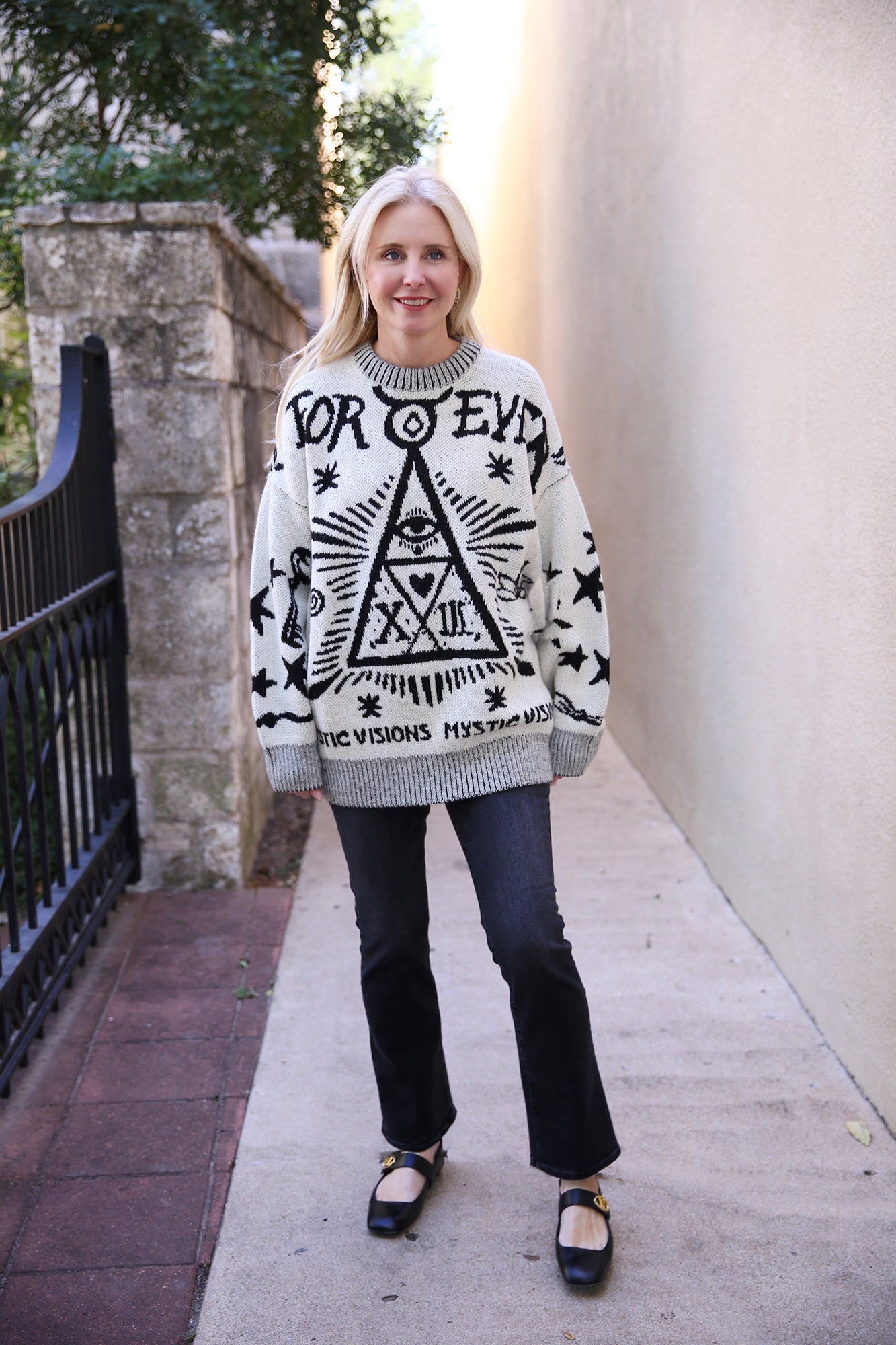 The Long Drop Daddy Baby Alpaca Sweater